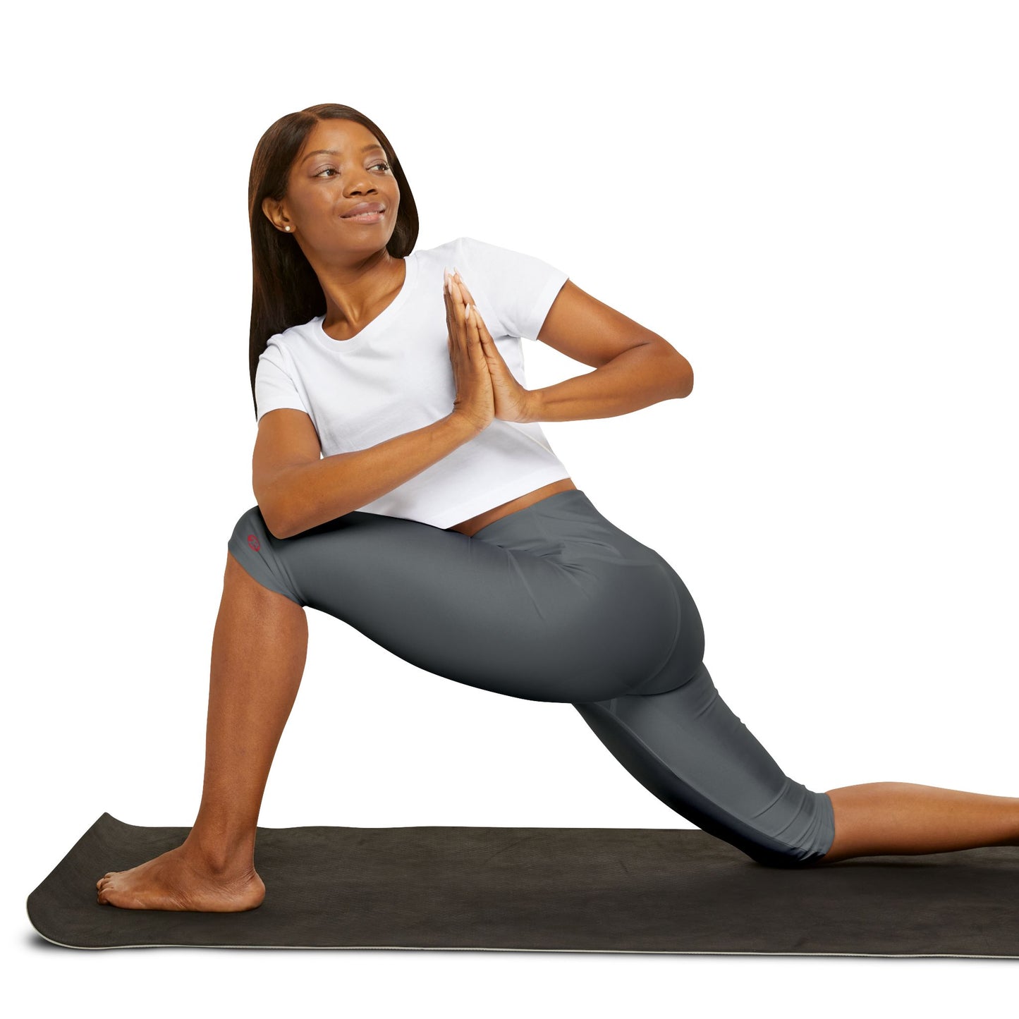OATH Yoga Capri Leggings DRKGRY