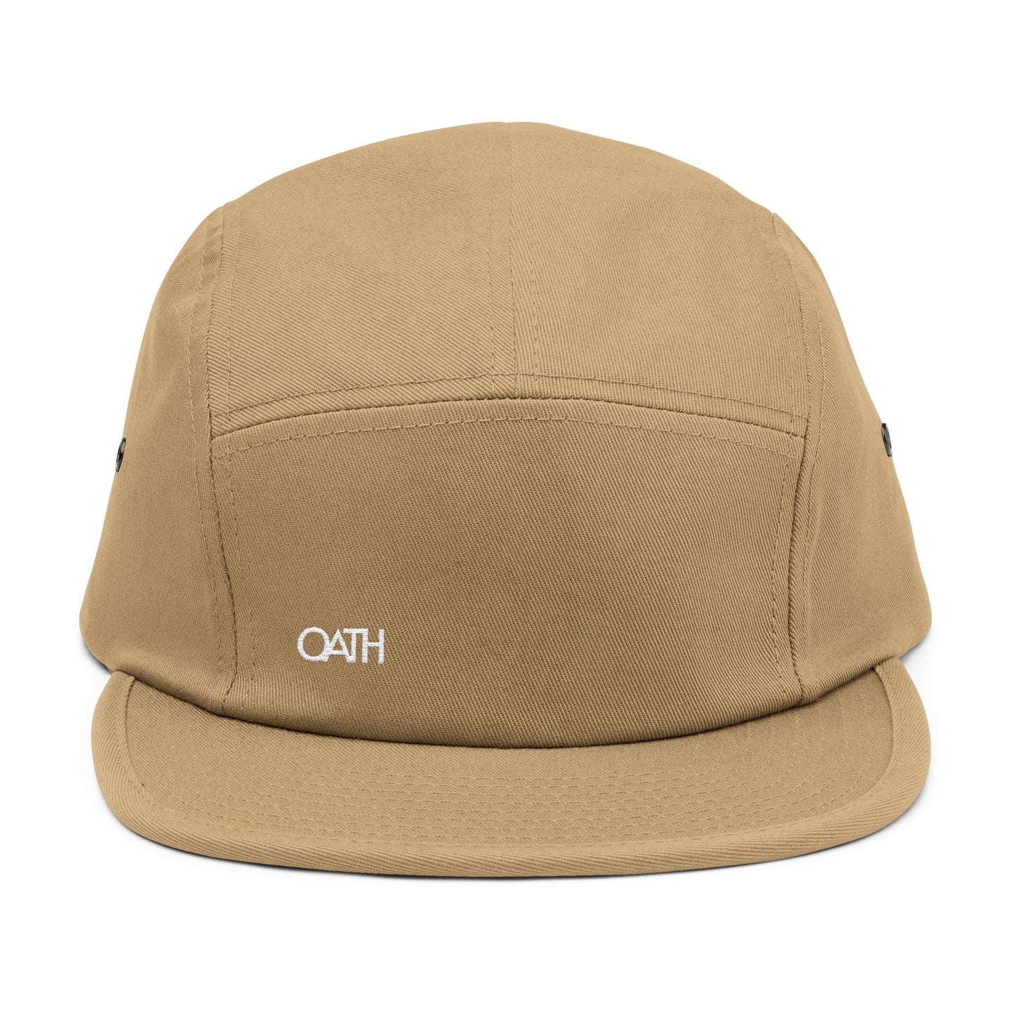 OATH Embroidered 5 Panel Cap - Stylish Casual Headwear for Everyday Adventures