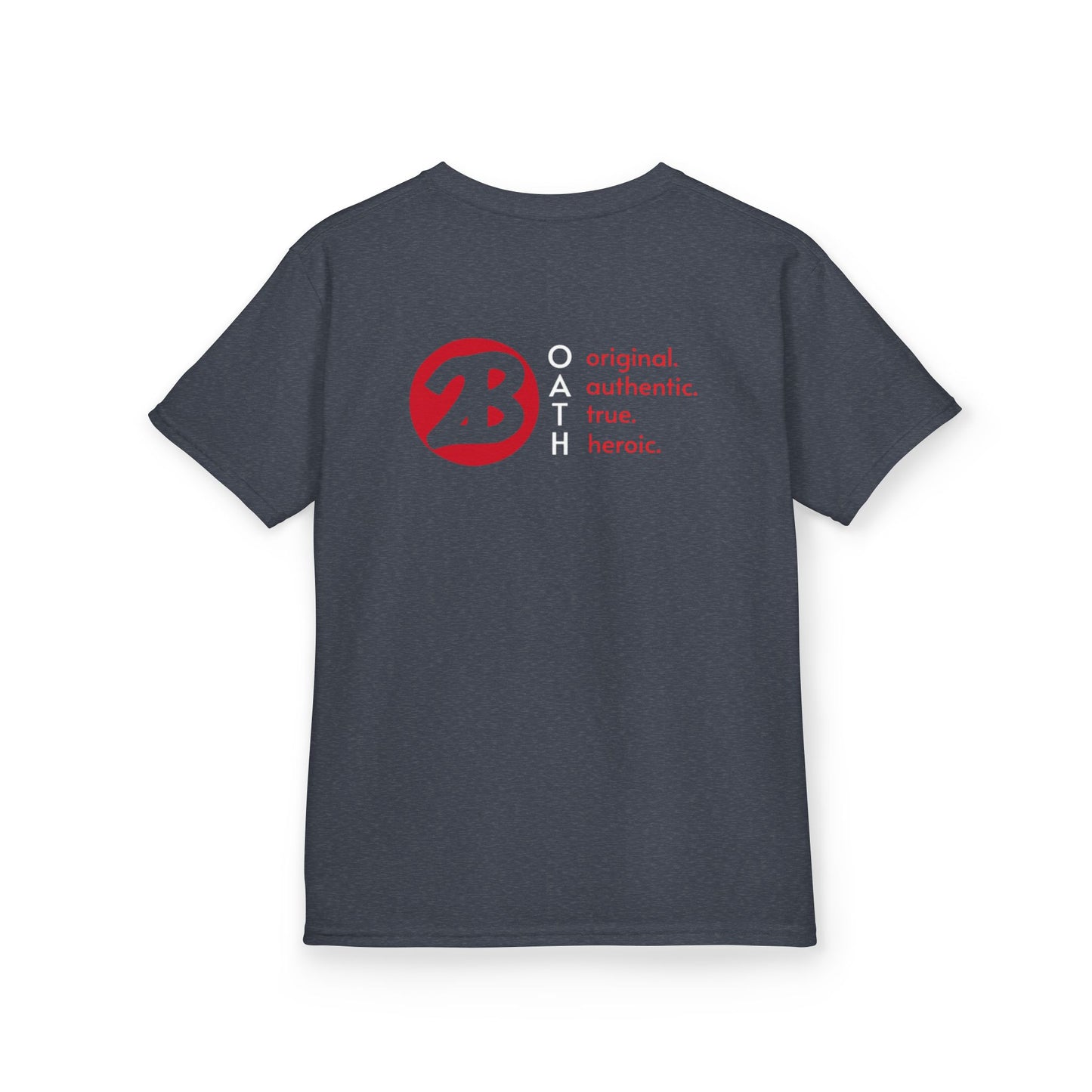 Kids Graphic Tee - 'OATH' Original Authentic True Heroic