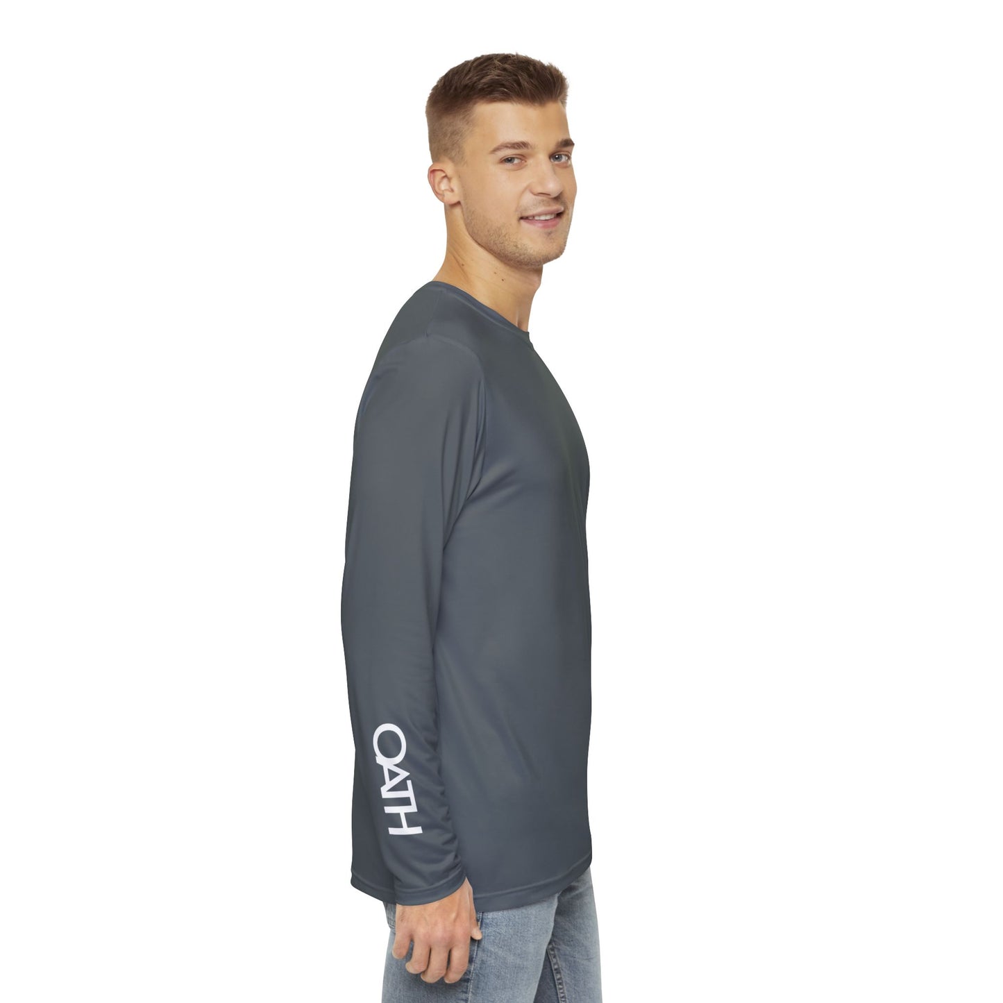 OATH Men's Long Sleeve Shirt DRKGRYFISH
