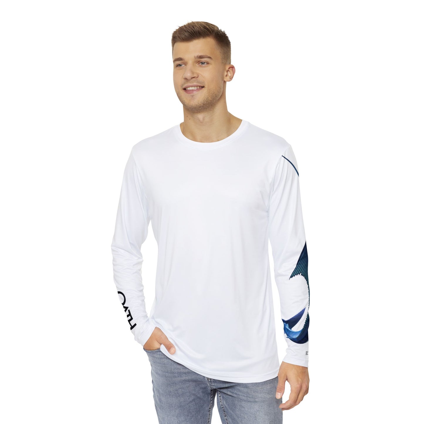 OATH Men's Long Sleeve Shirt WHTSLFISH