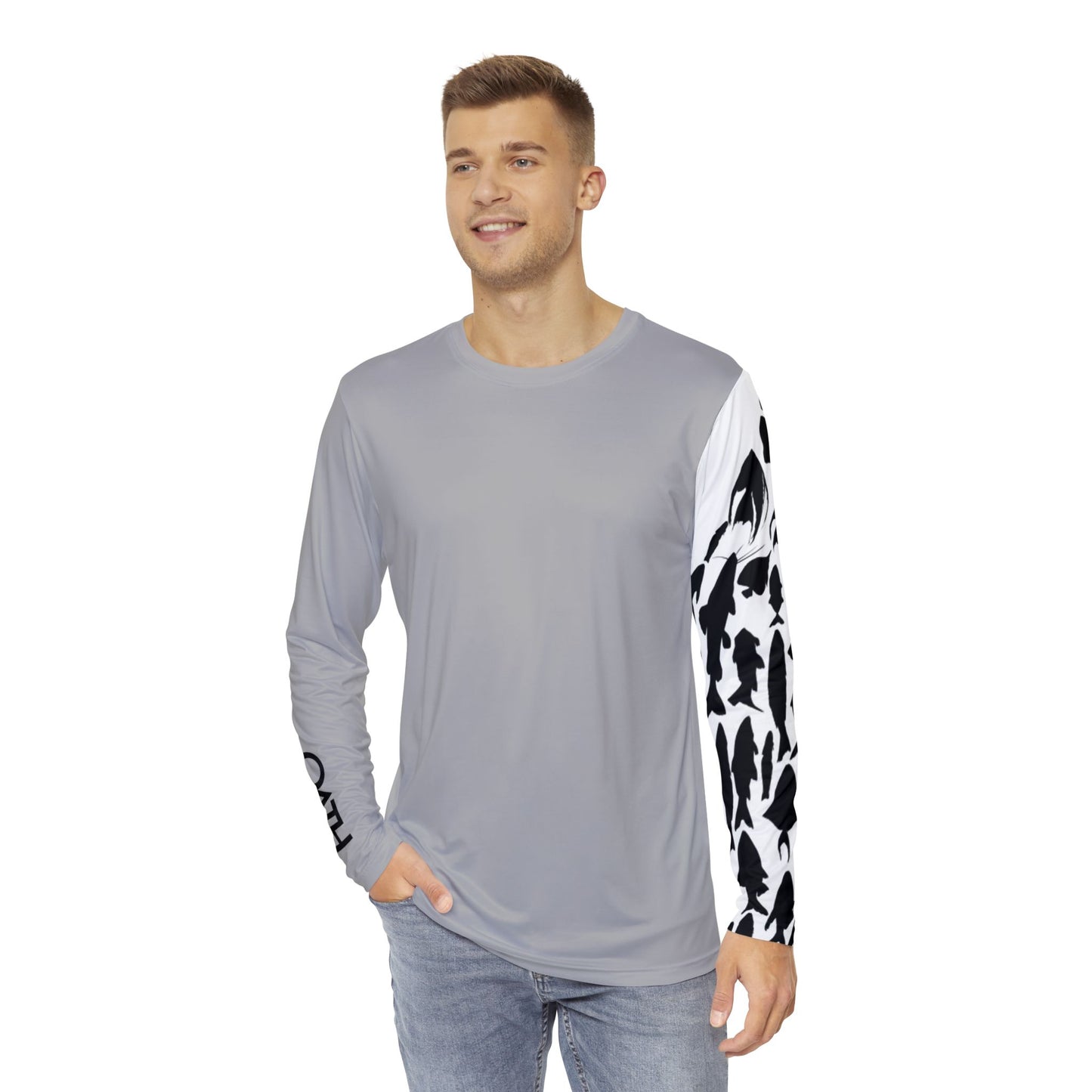 OATH Men's Long Sleeve Shirt LTGRYFISH