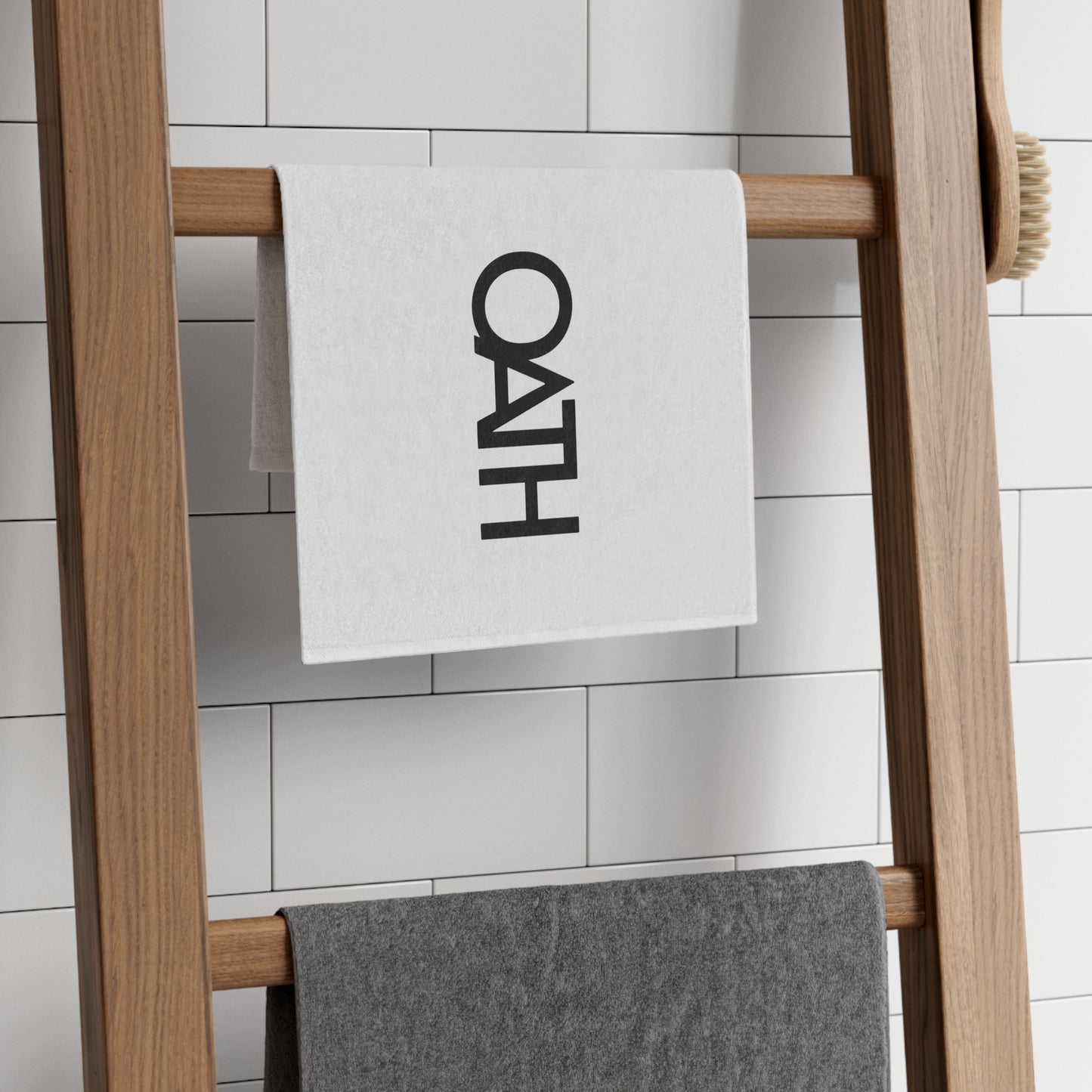 OATH Rally Towel, 11x18 whtdsc