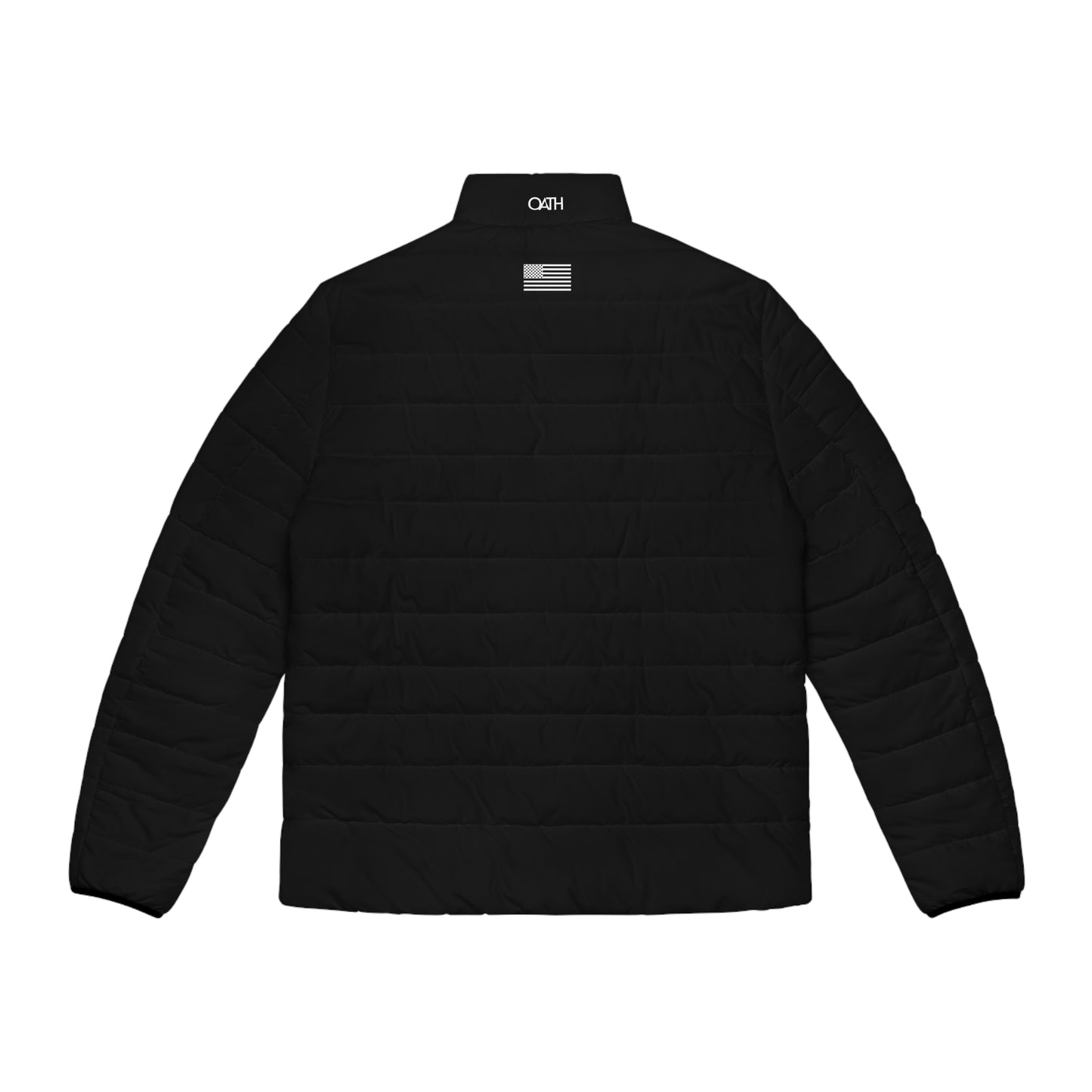 OATH. Men's Puffer Jacket BLK