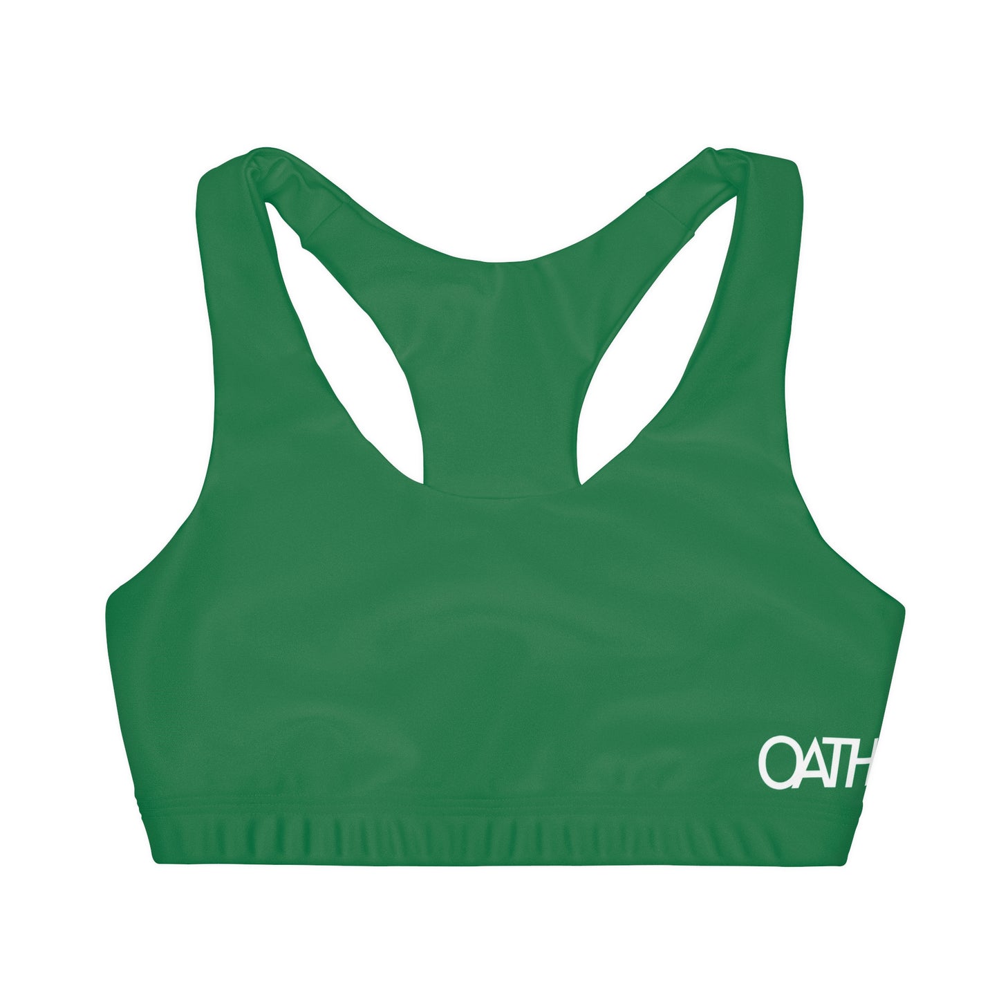 OATH Girls' Double Lined Seamless Sports Bra DKG