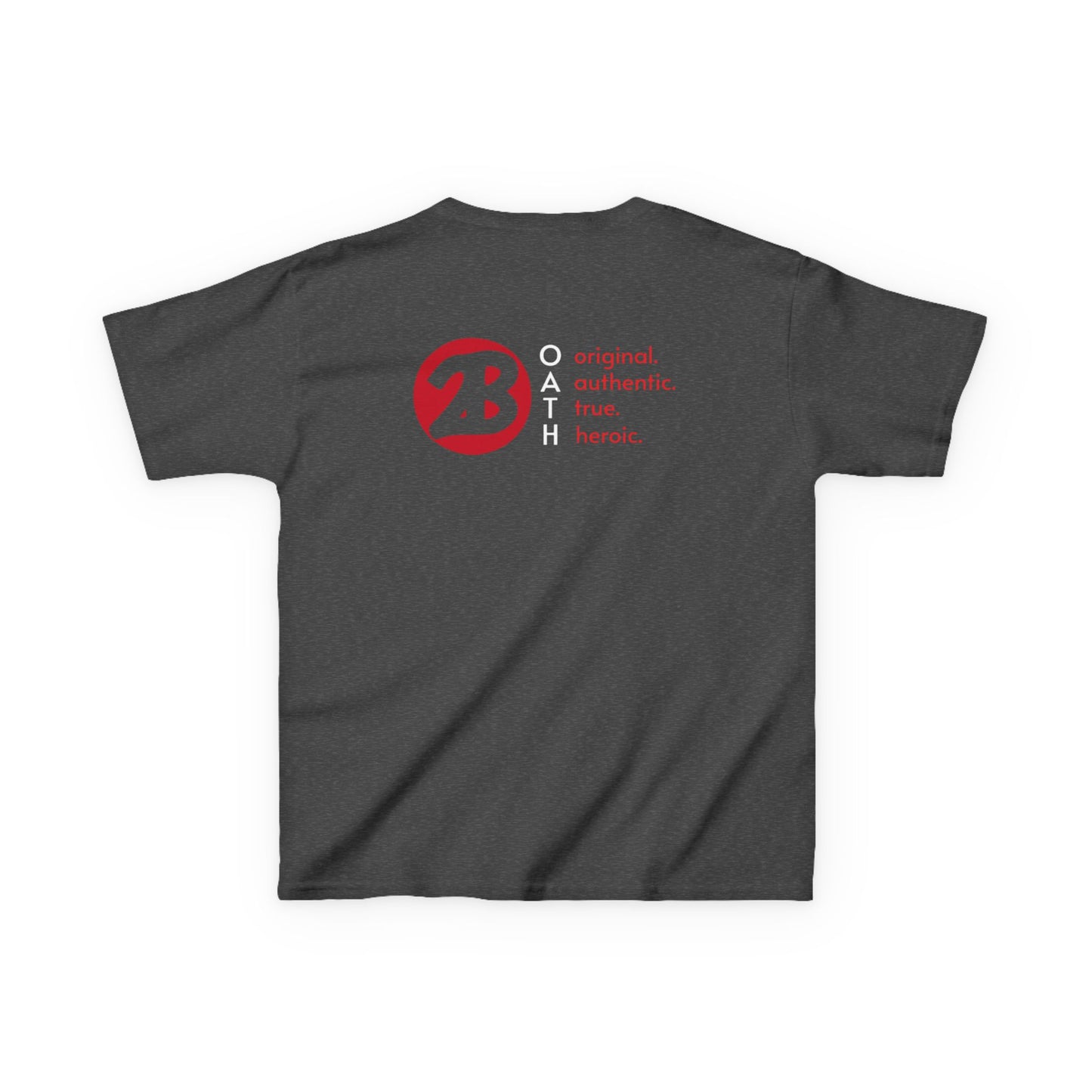 Kids Graphic Tee - 'OATH' Original Authentic True Heroic