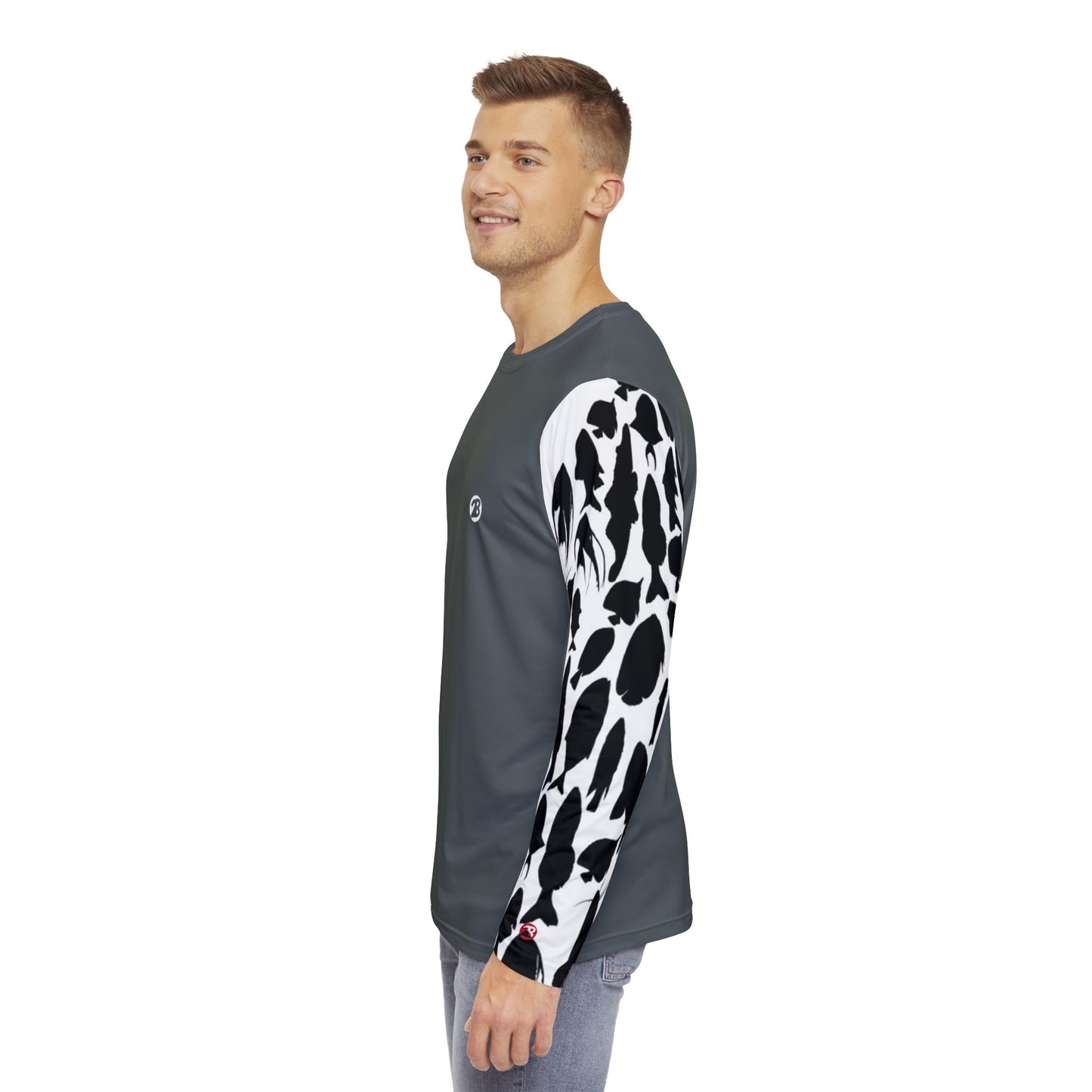 OATH Men's Long Sleeve Shirt DRKGRYFISH