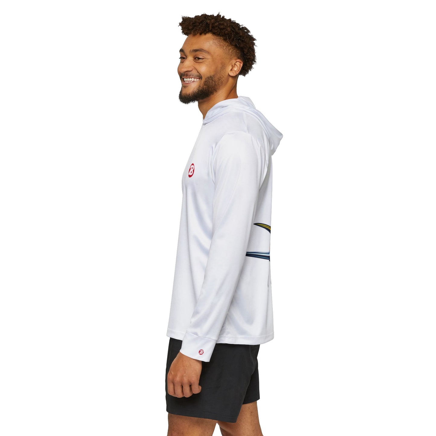 OATH Men's Sports Warmup Hoodie WHTMRL