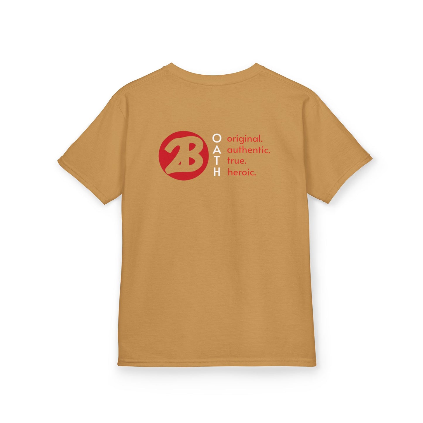 Kids Graphic Tee - 'OATH' Original Authentic True Heroic