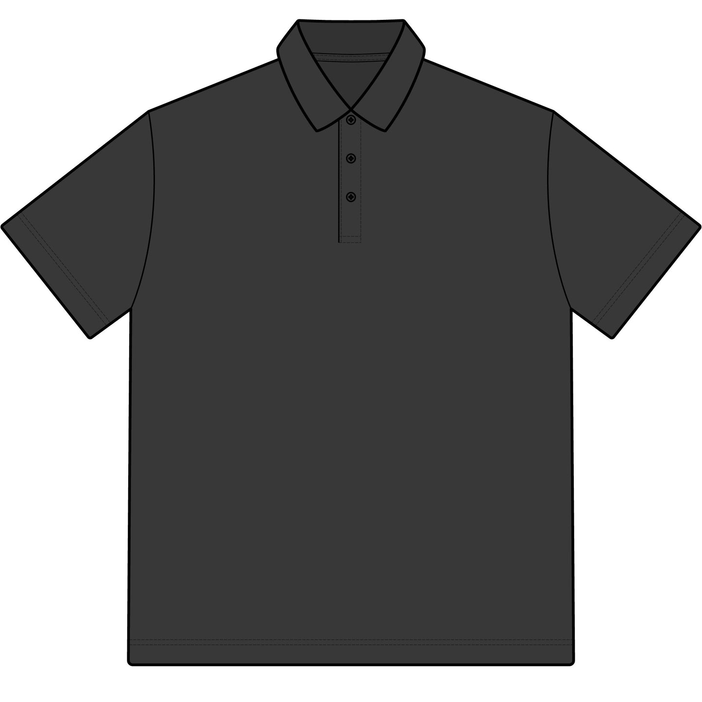 OATH Sport-Wick Colorblock Polo Shirt — Moisture-Wicking Golf & Work Polo