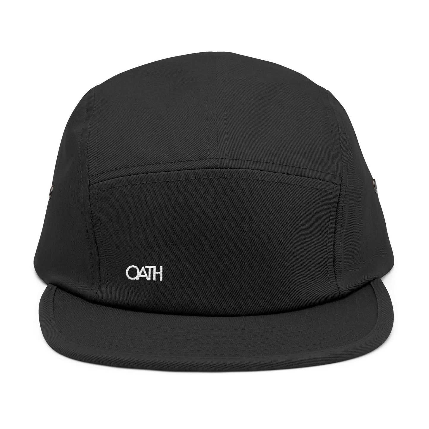 OATH Embroidered 5 Panel Cap - Stylish Casual Headwear for Everyday Adventures