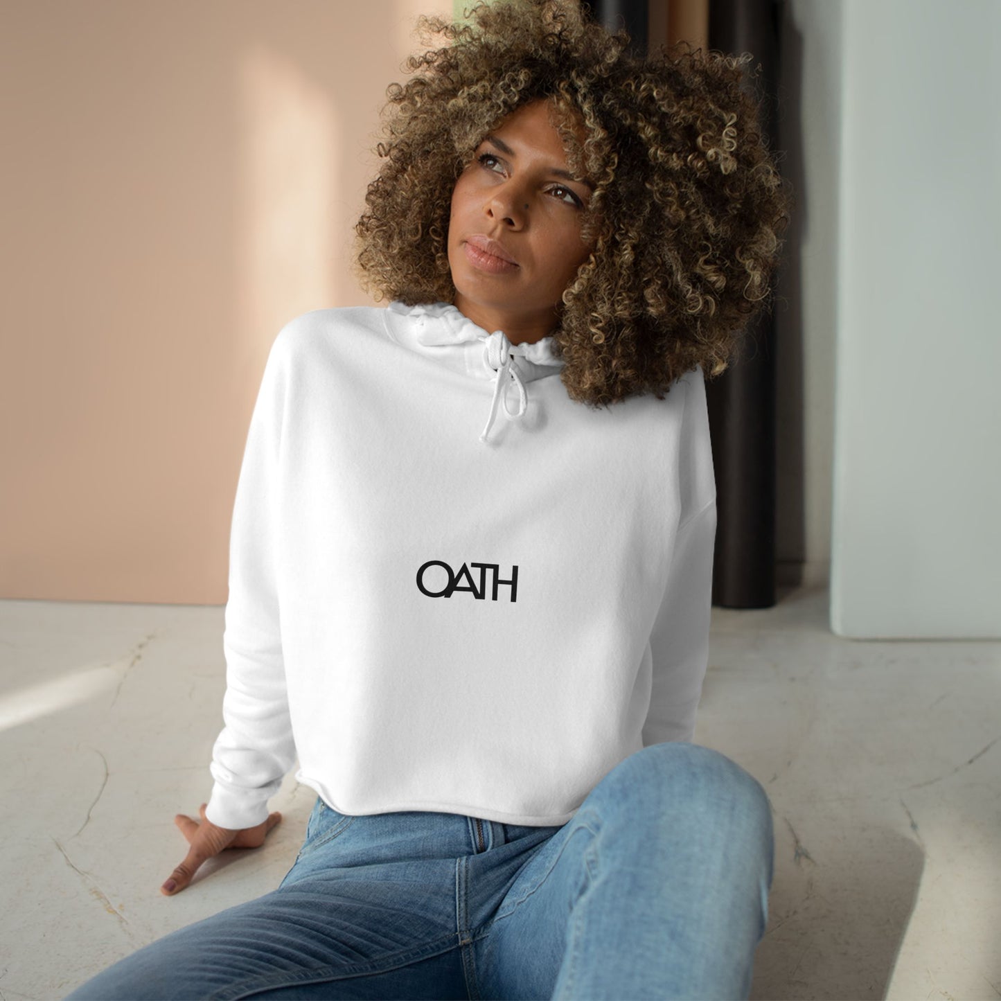 OATH Crop Hoodie for Everyday Style