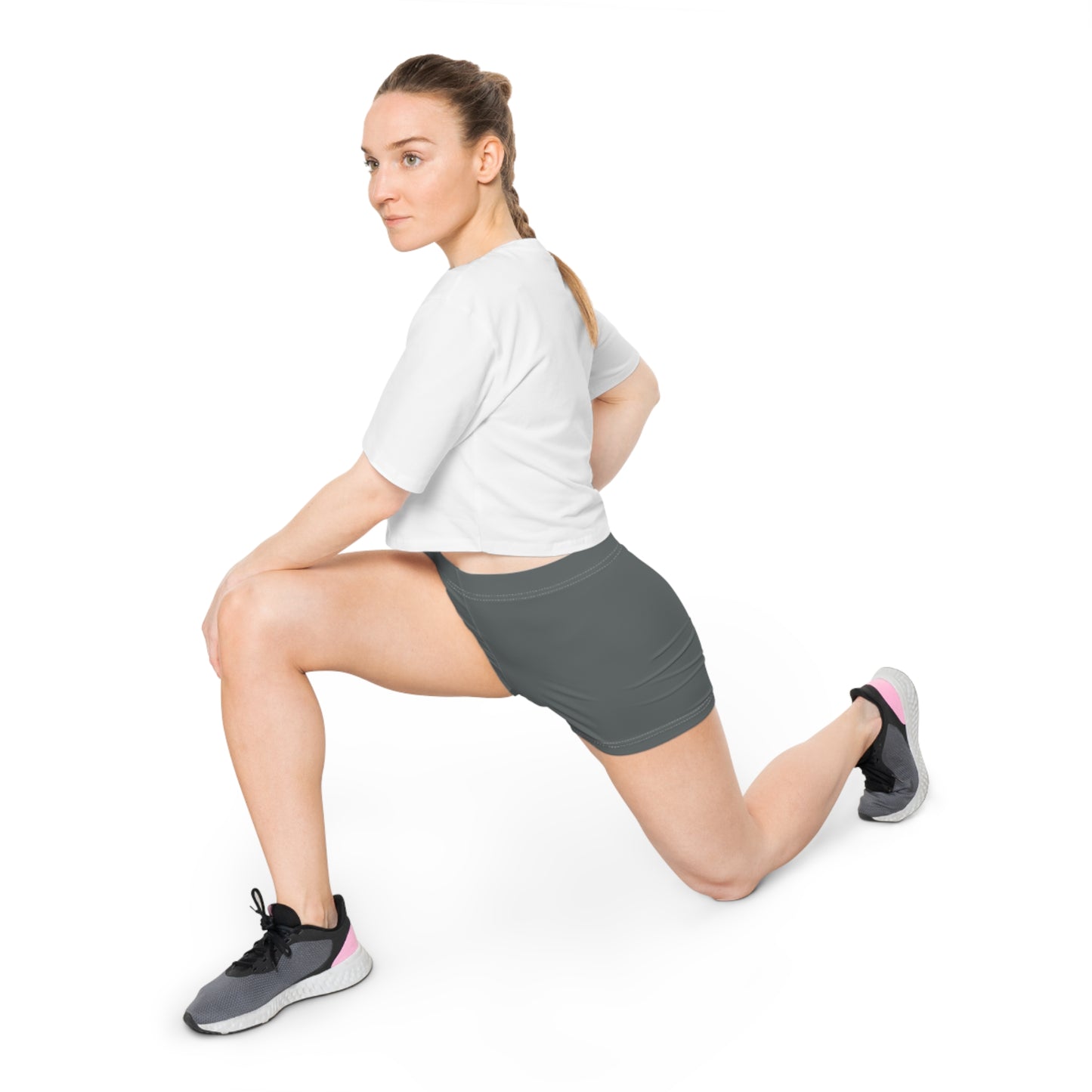 OATH Women's Athletic Shorts DRKGRY