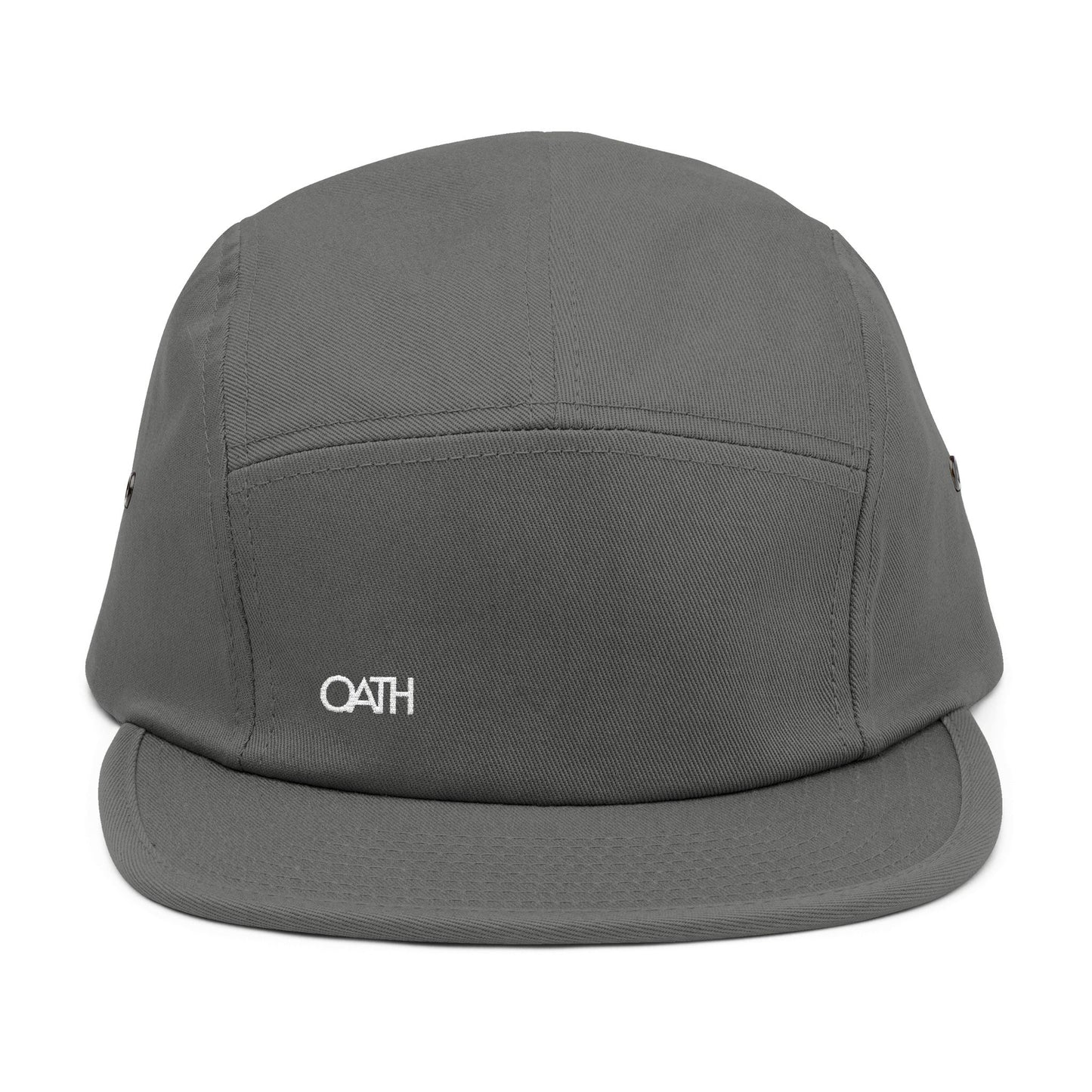 OATH Embroidered 5 Panel Cap - Stylish Casual Headwear for Everyday Adventures