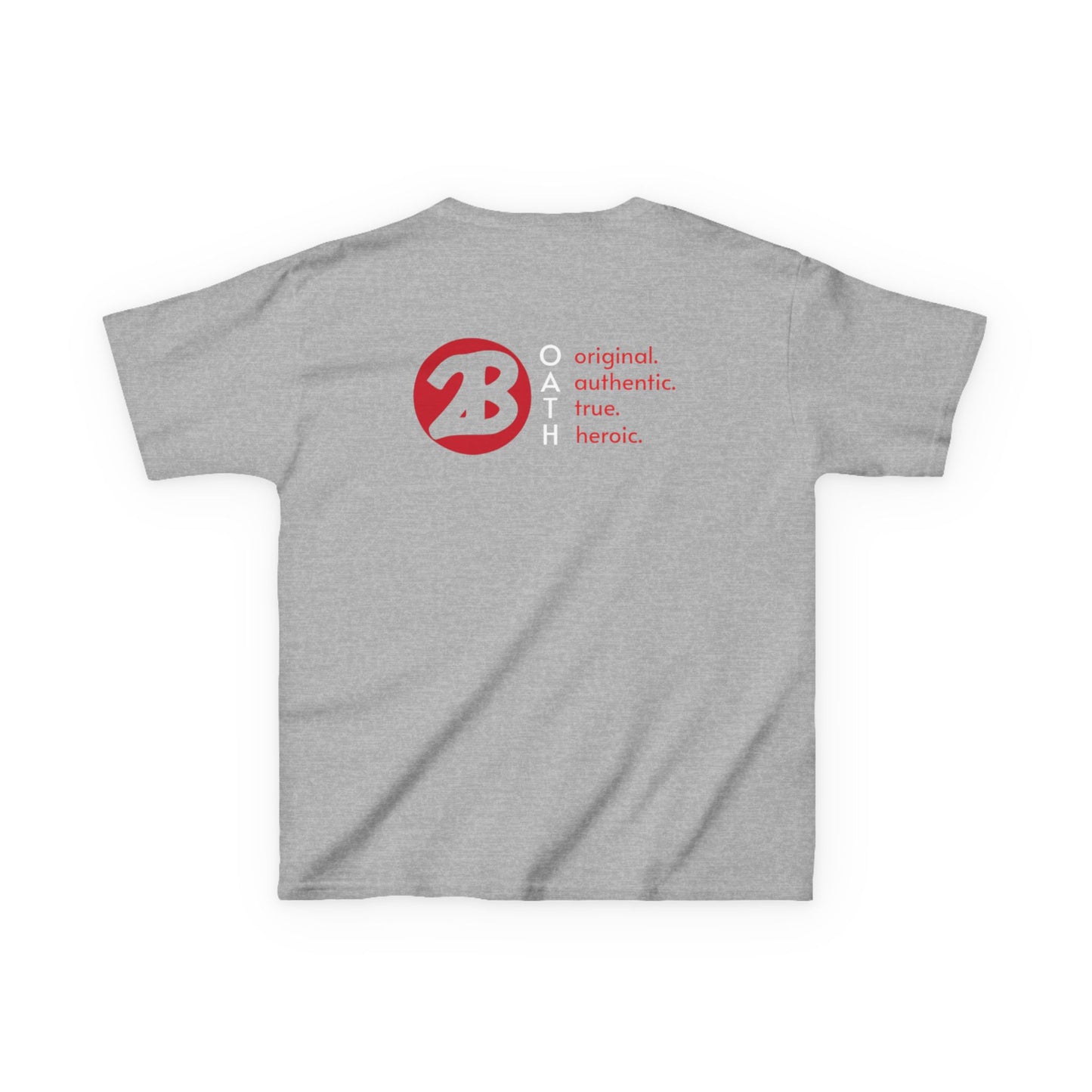 Kids Graphic Tee - 'OATH' Original Authentic True Heroic