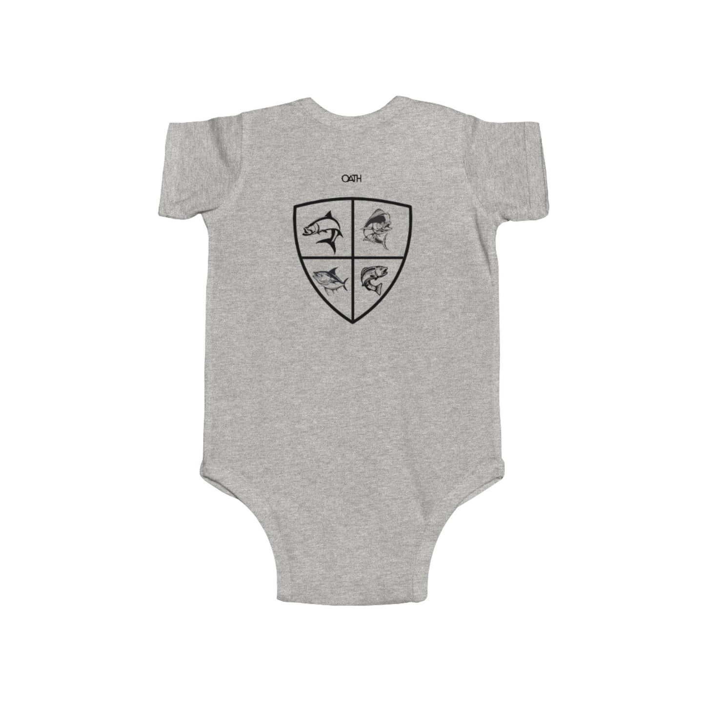 OATH Infant bodysuit Fish element tee