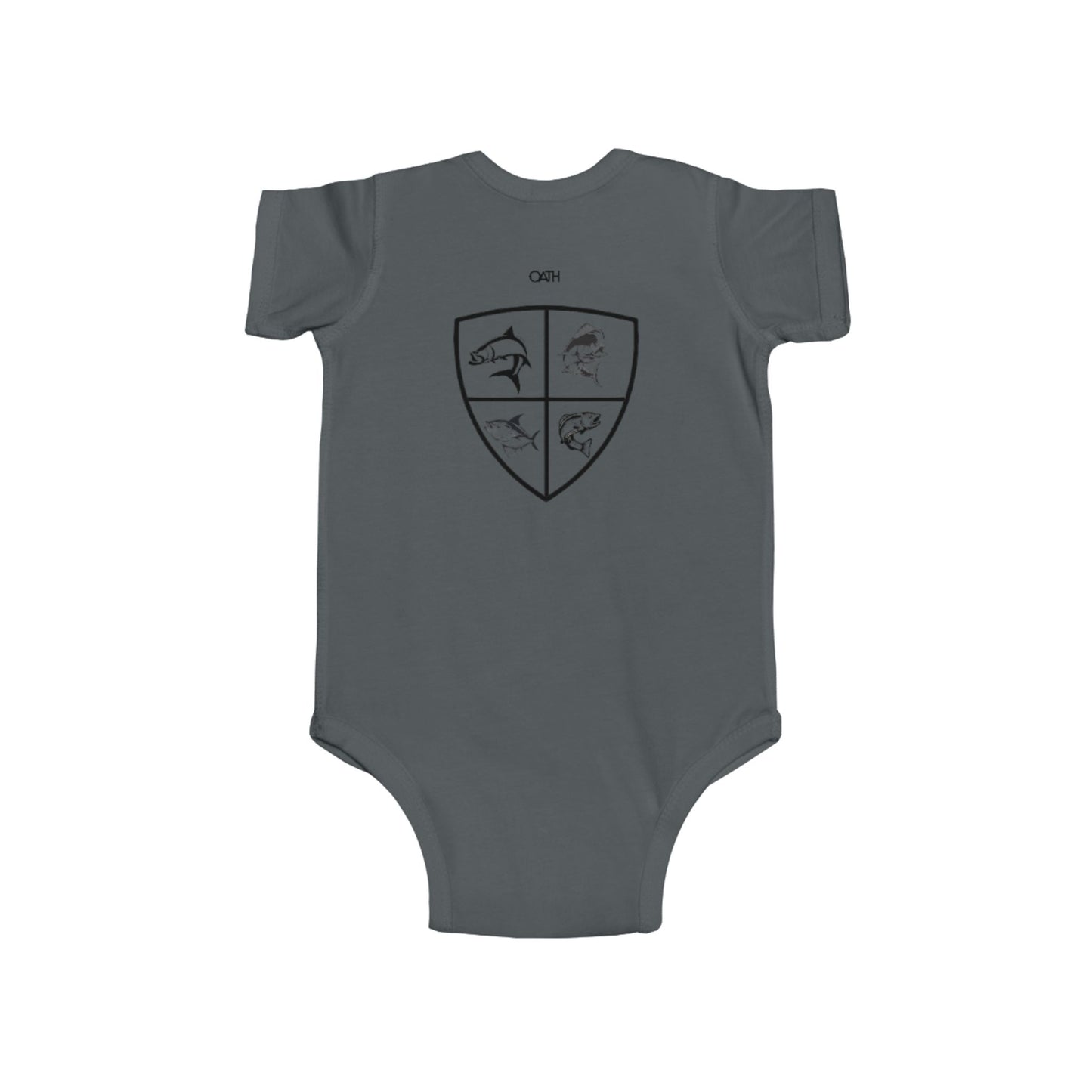 OATH Infant bodysuit Fish element tee