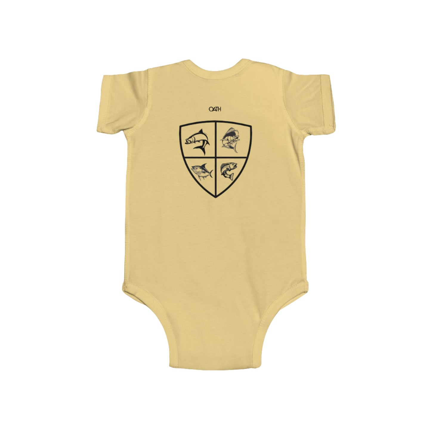 OATH Infant bodysuit Fish element tee