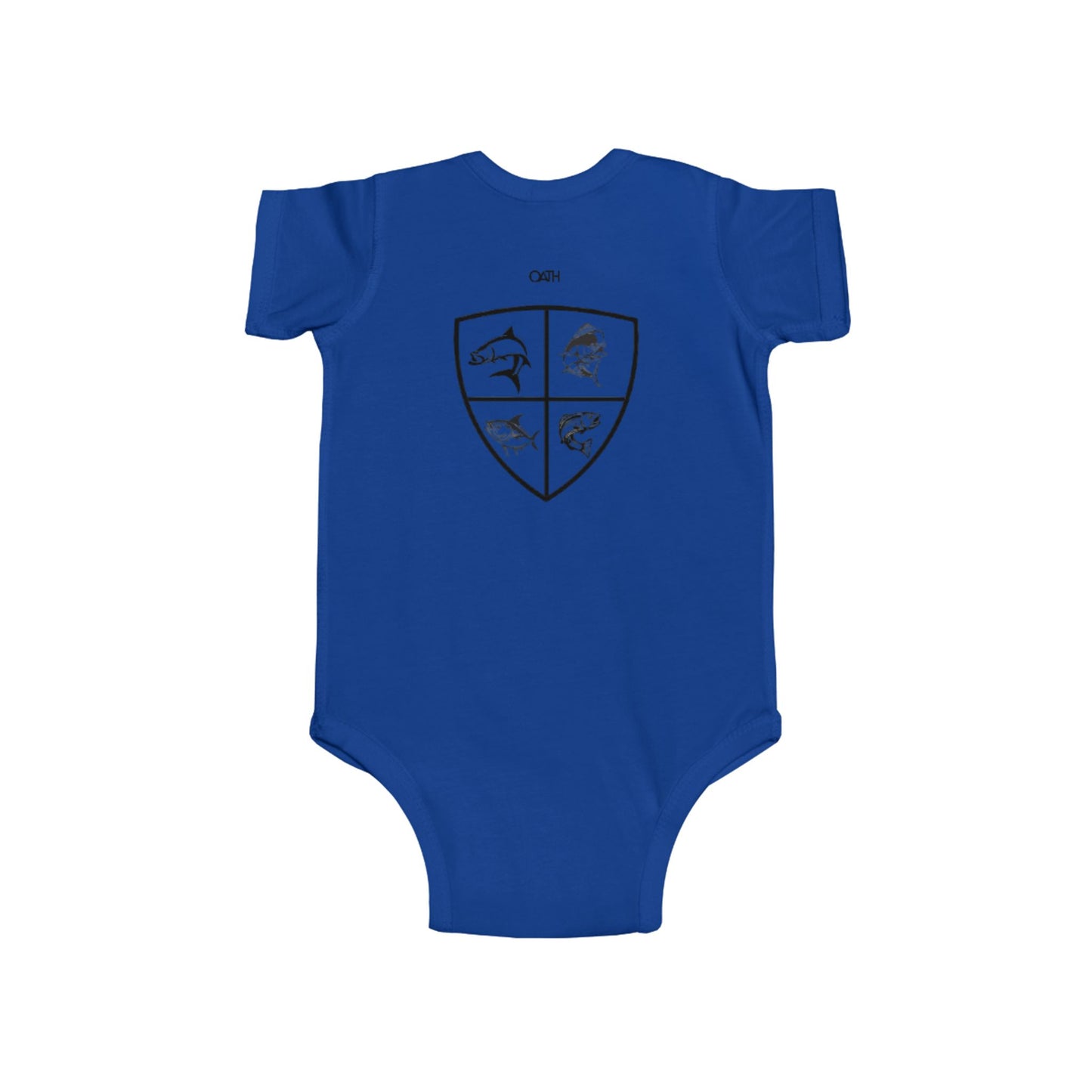 OATH Infant bodysuit Fish element tee