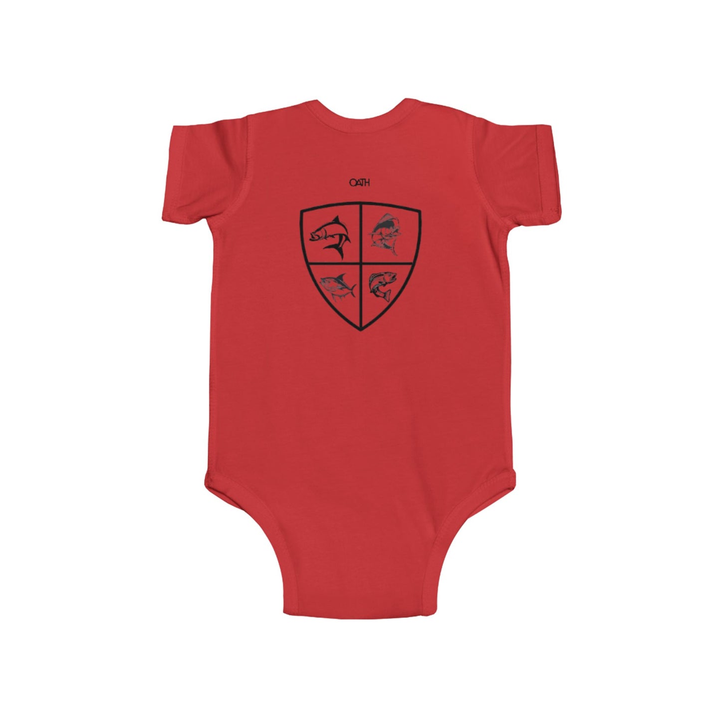 OATH Infant bodysuit Fish element tee