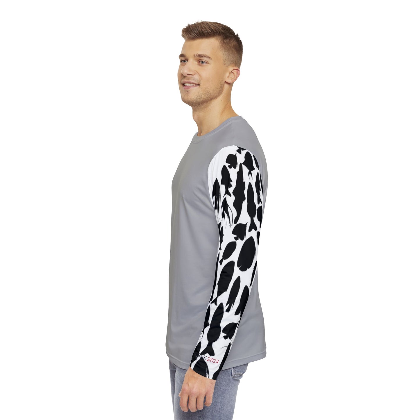 OATH Men's Long Sleeve Shirt LTGRYFISH