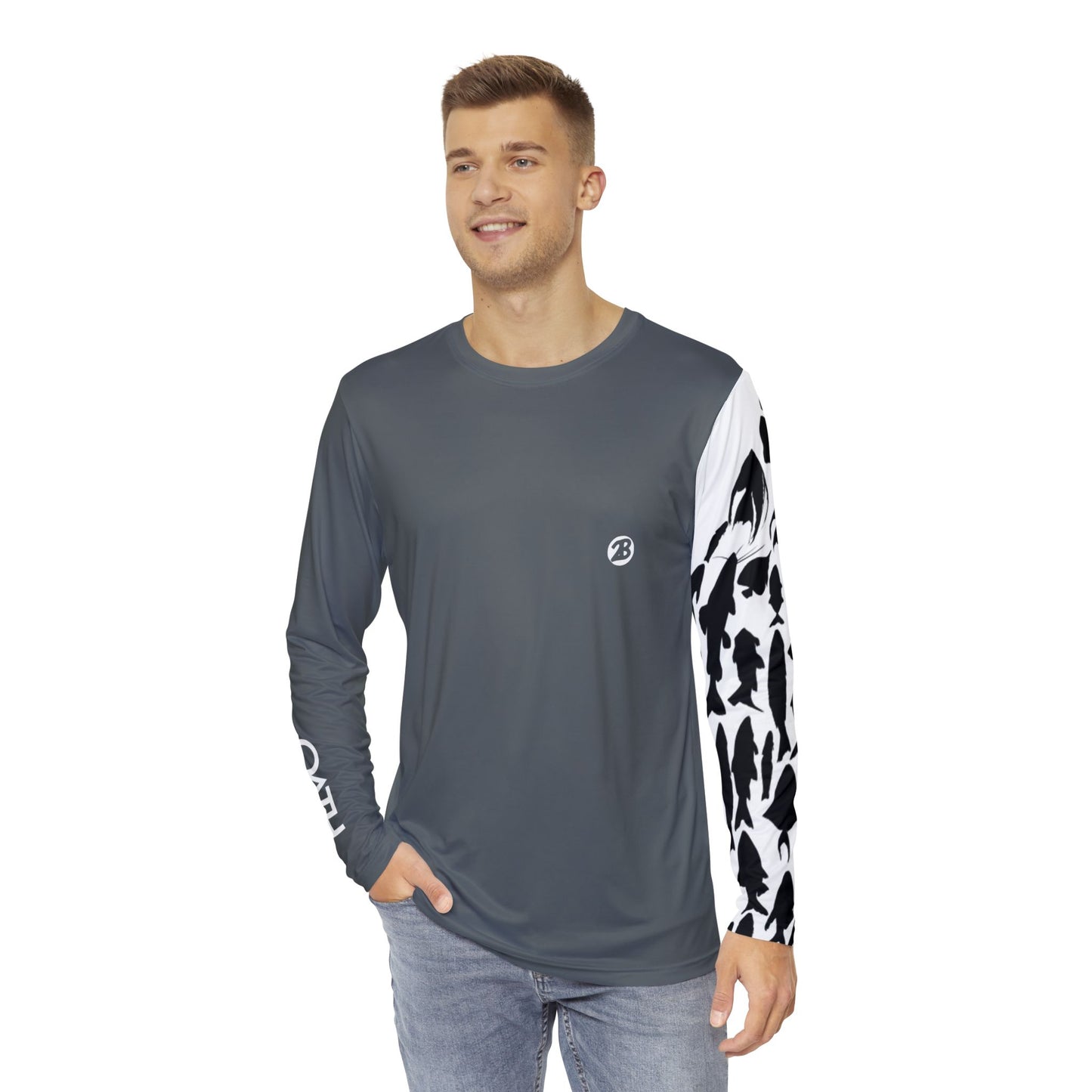 OATH Men's Long Sleeve Shirt DRKGRYFISH