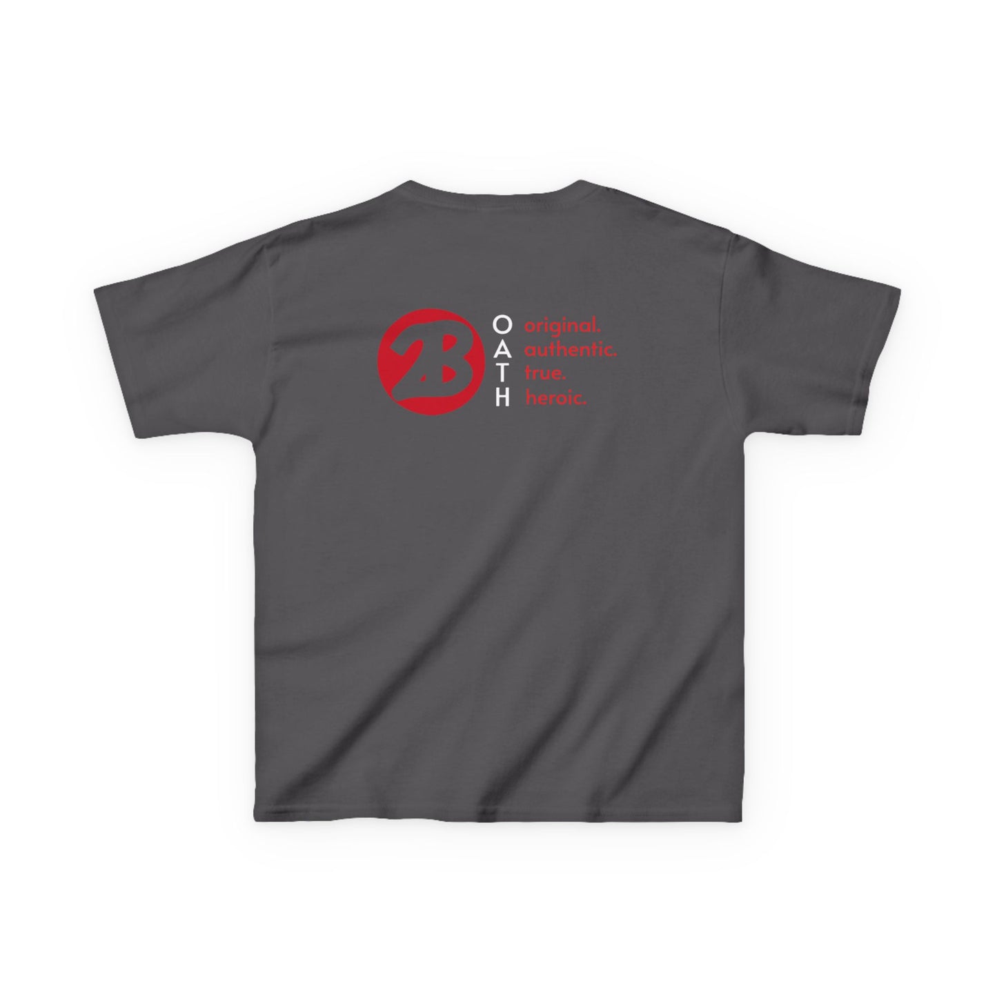 Kids Graphic Tee - 'OATH' Original Authentic True Heroic