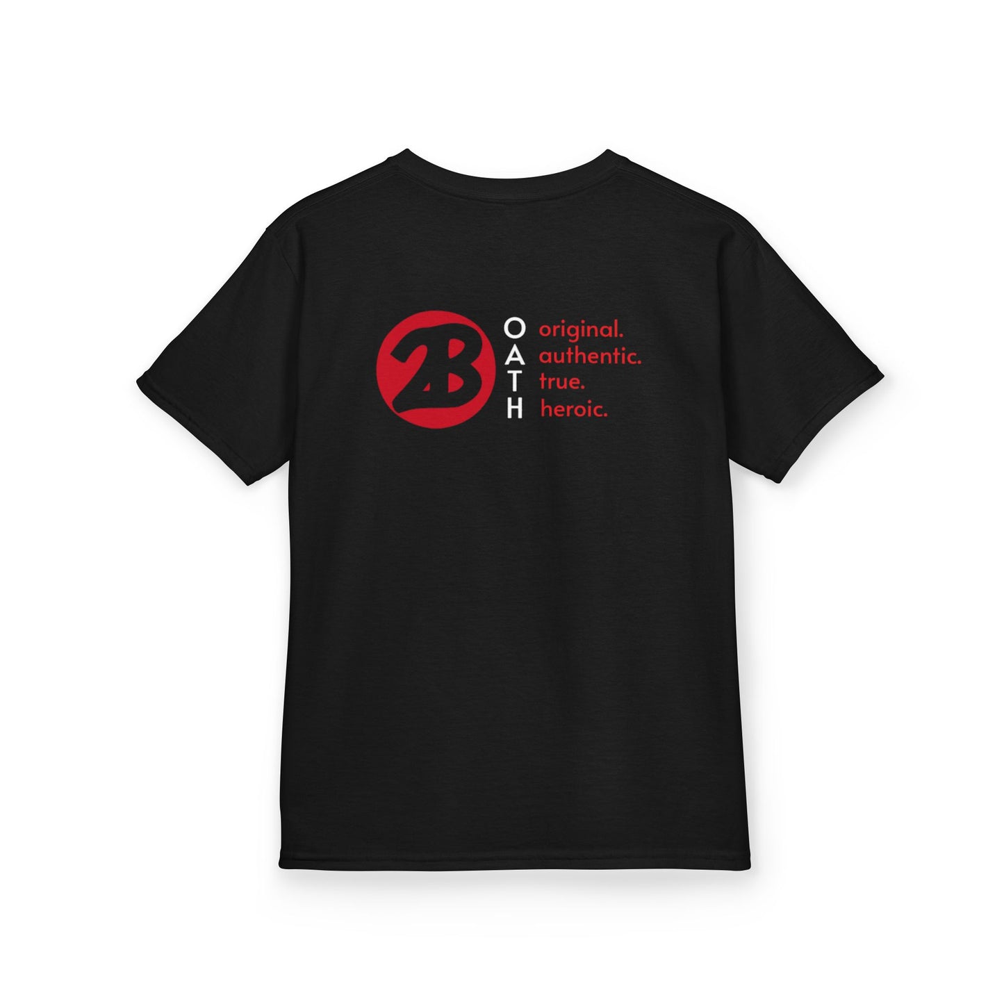 Kids Graphic Tee - 'OATH' Original Authentic True Heroic