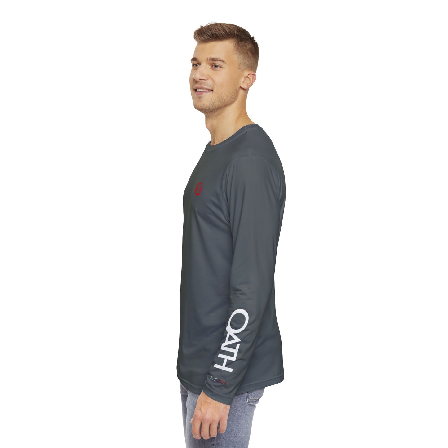 OATH Men's Long Sleeve Shirt drkgrydsc
