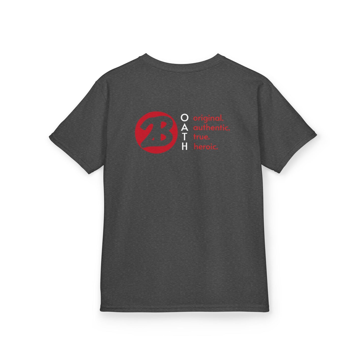 Kids Graphic Tee - 'OATH' Original Authentic True Heroic