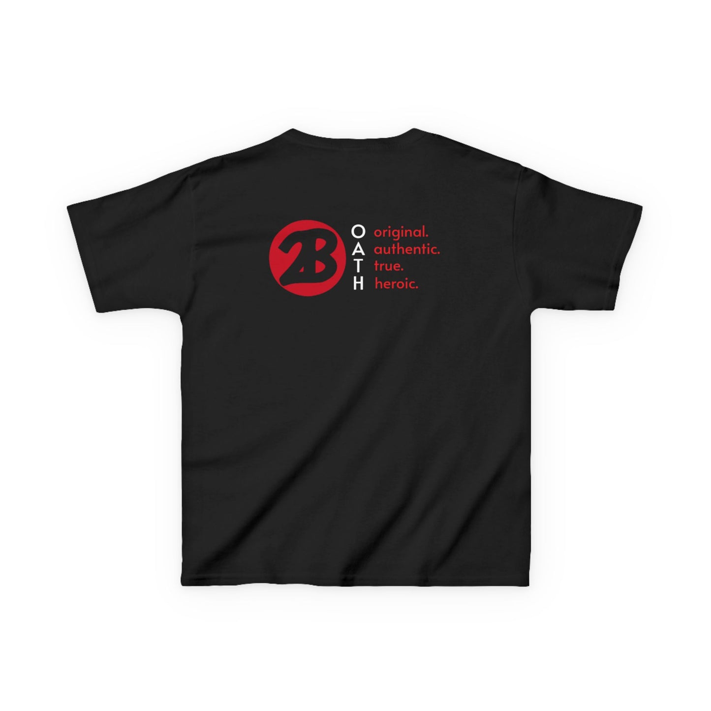 Kids Graphic Tee - 'OATH' Original Authentic True Heroic