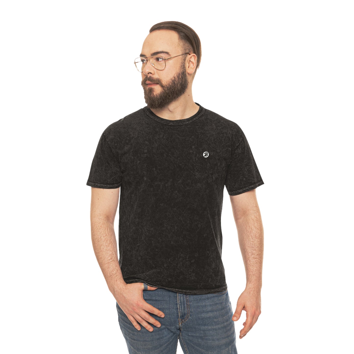 OATH Unisex Mineral Wash T-Shirt - Original Authentic True Heroic Design