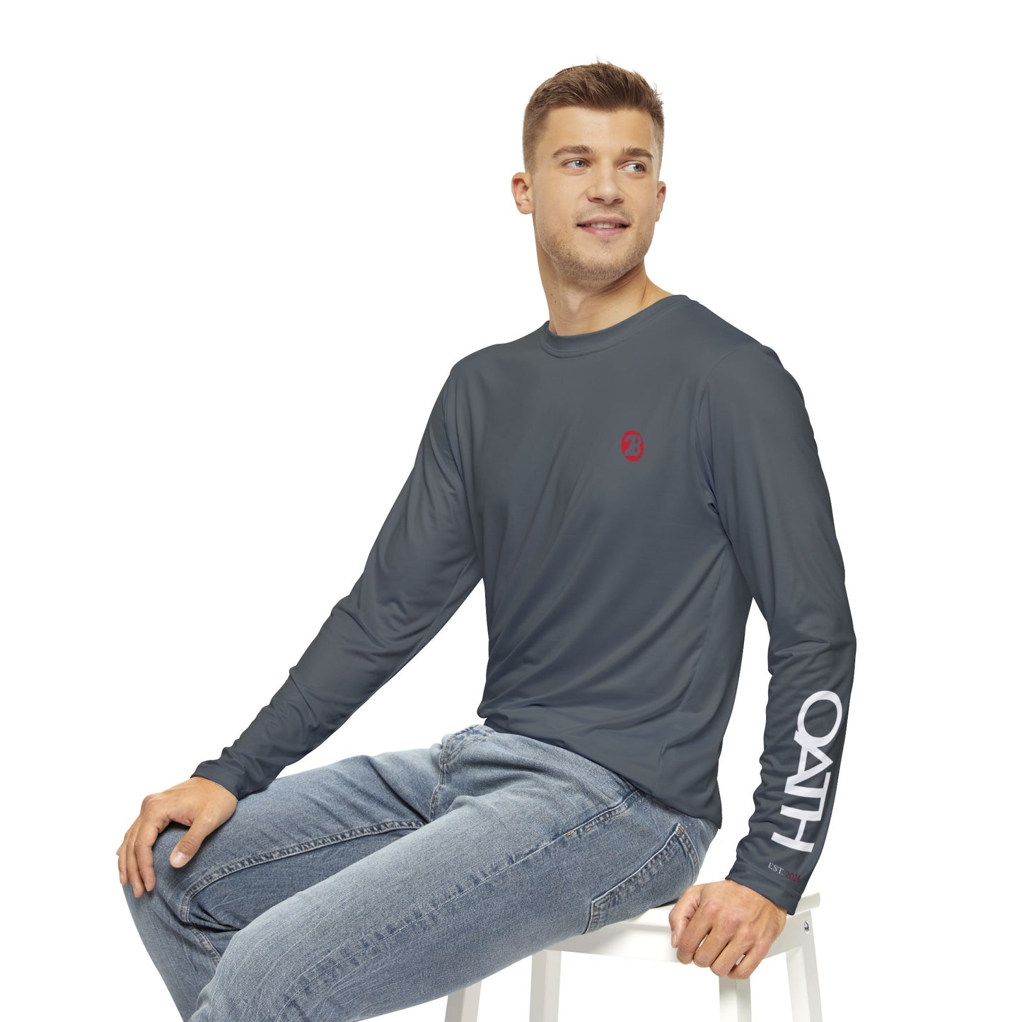 OATH Men's Long Sleeve Shirt drkgrydsc