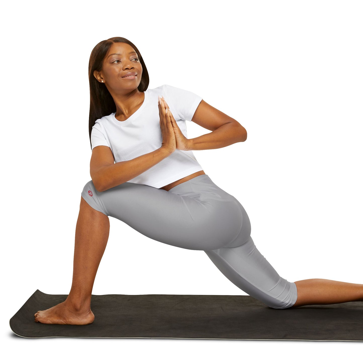 OATH Yoga Capri Leggings LHTGRY