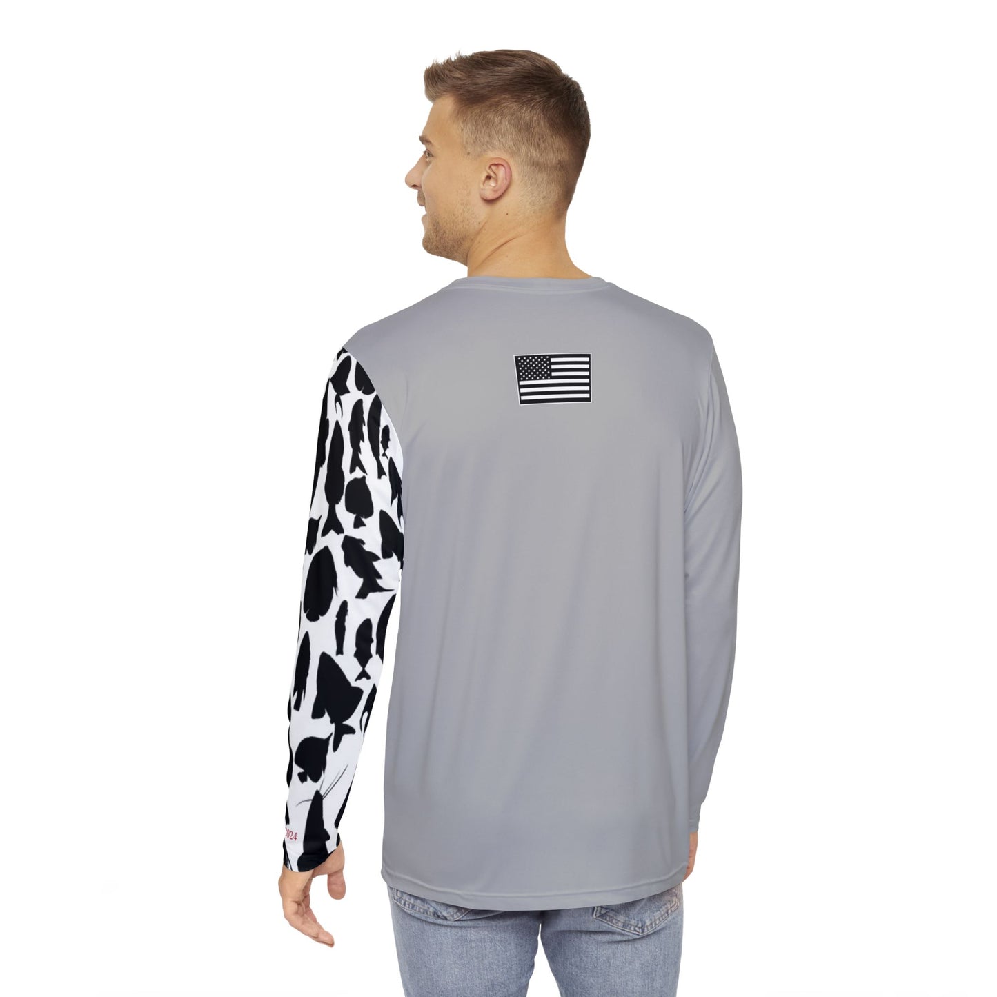 OATH Men's Long Sleeve Shirt LTGRYFISH