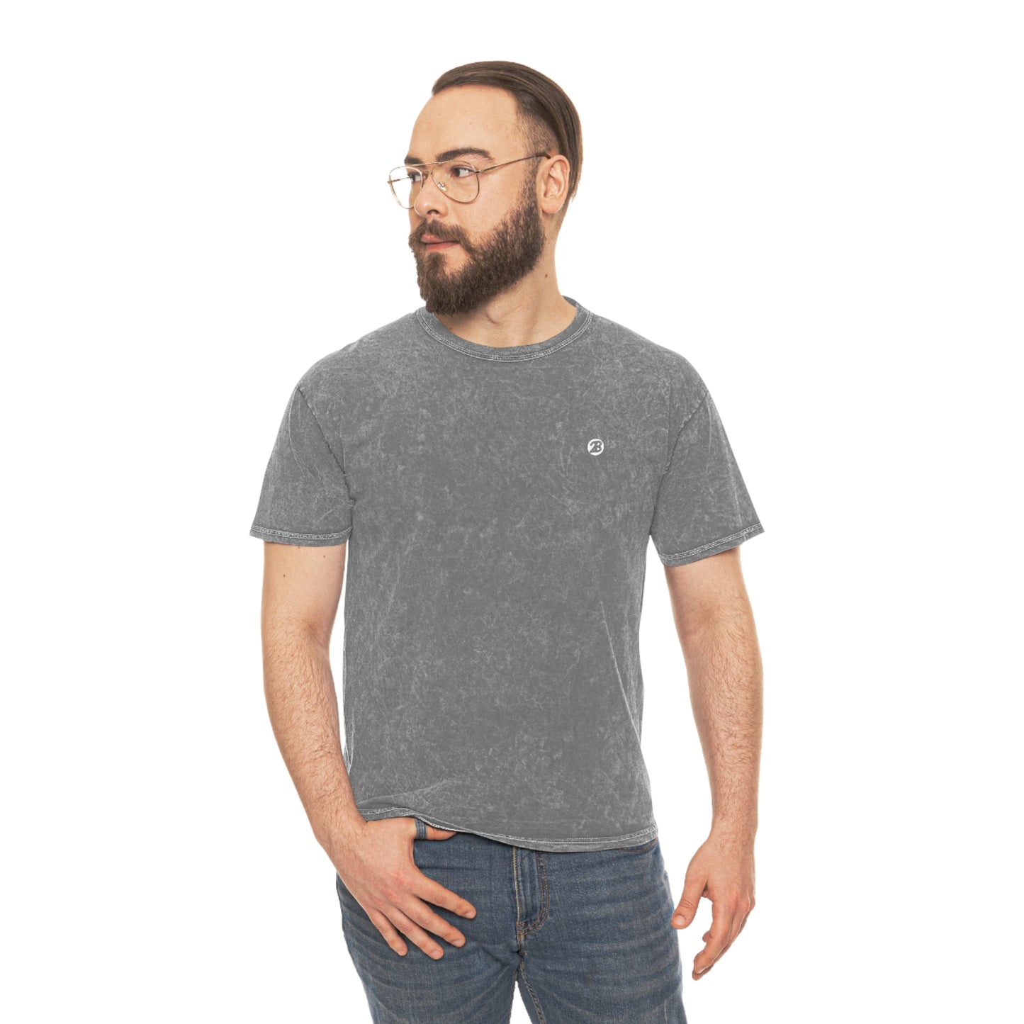 OATH Unisex Mineral Wash T-Shirt - Original Authentic True Heroic Design