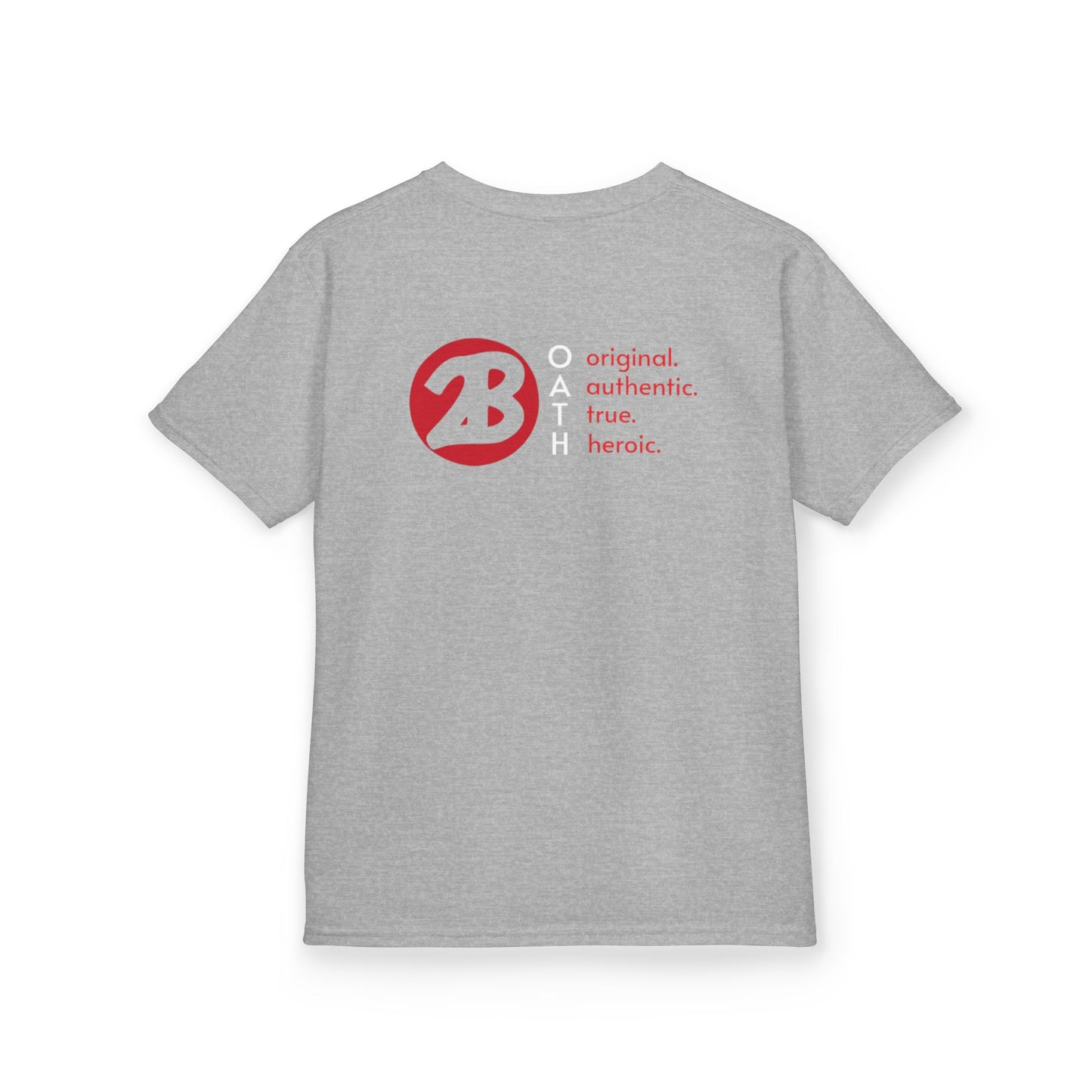 Kids Graphic Tee - 'OATH' Original Authentic True Heroic