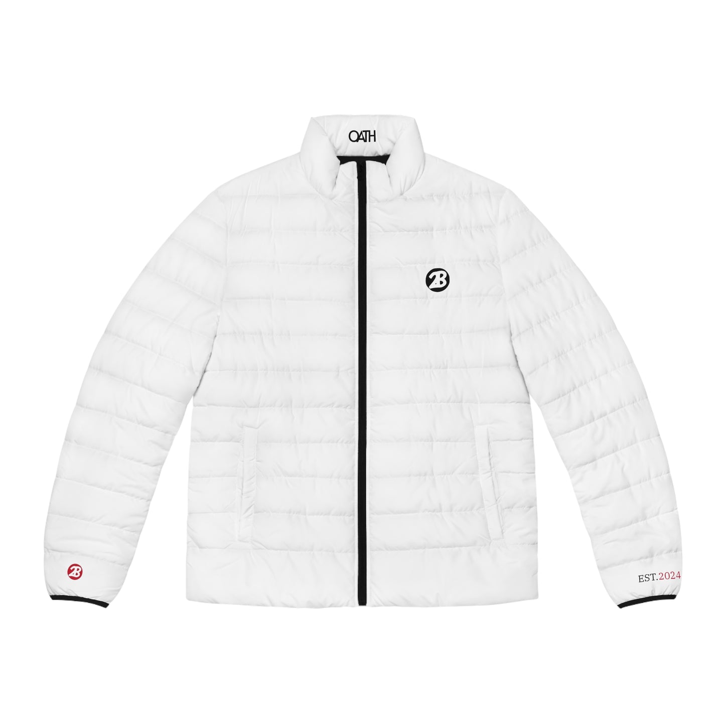 OATH Men's Puffer Jacket WHT
