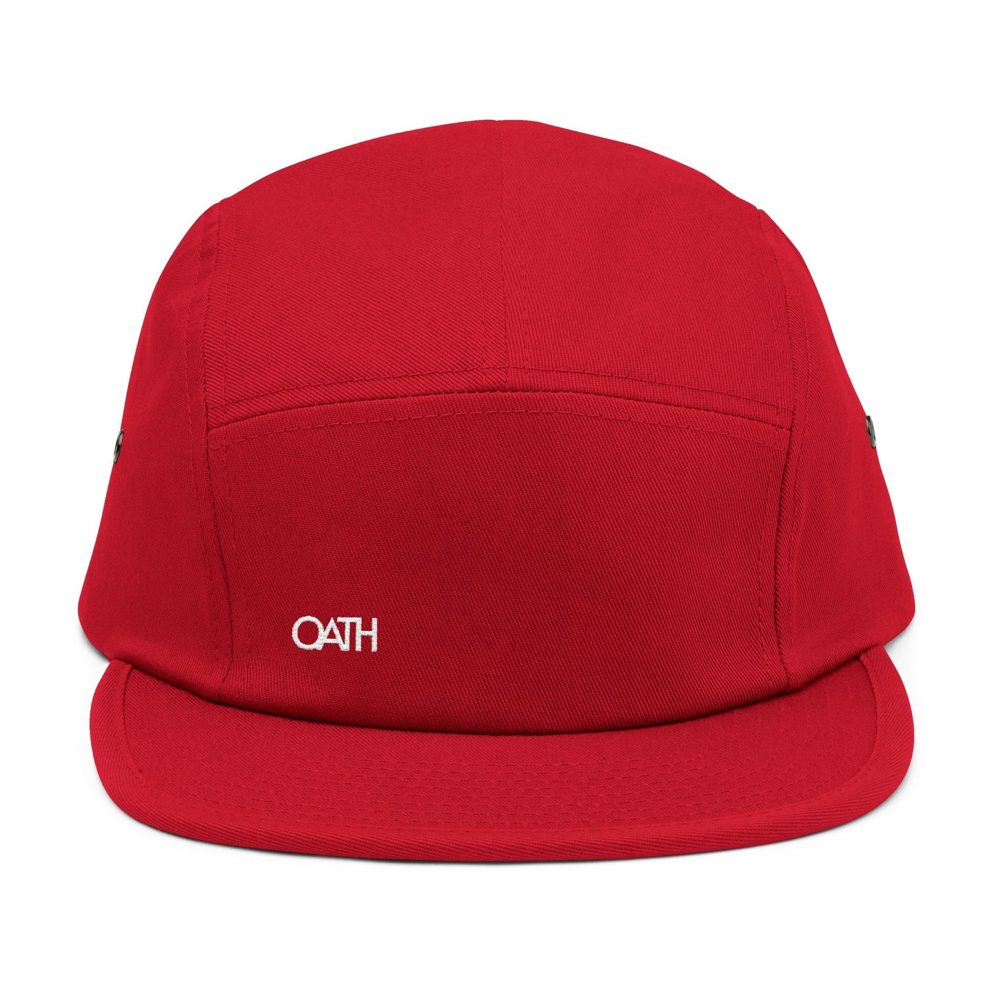 OATH Embroidered 5 Panel Cap - Stylish Casual Headwear for Everyday Adventures