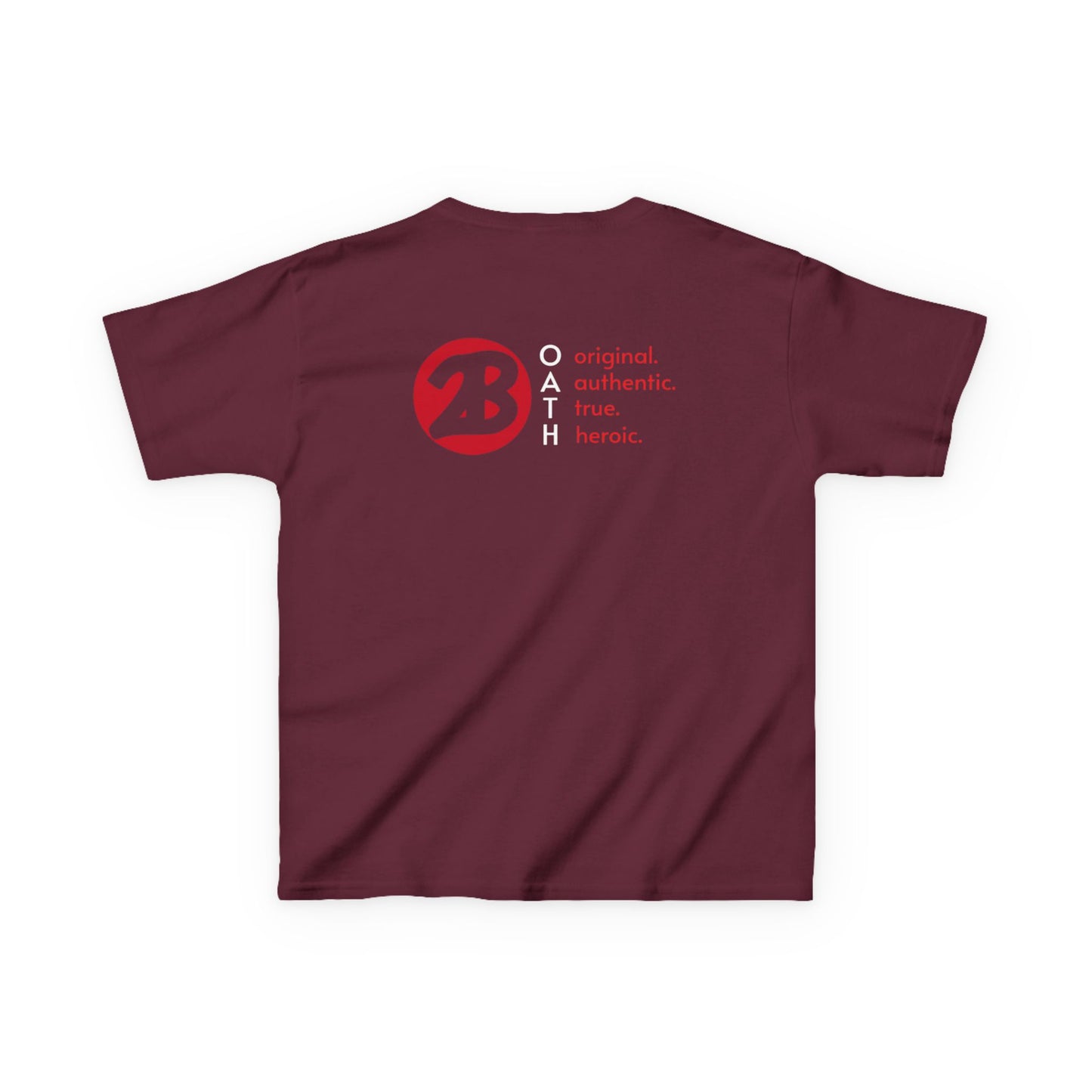 Kids Graphic Tee - 'OATH' Original Authentic True Heroic