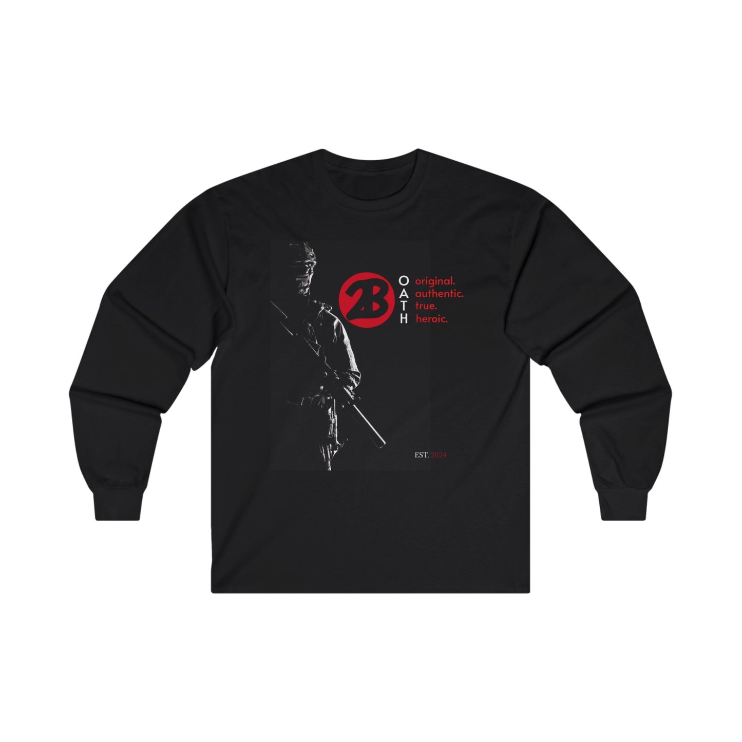 OATH Unisex Ultra Cotton Long Sleeve "GOT YOUR SIX" Tee