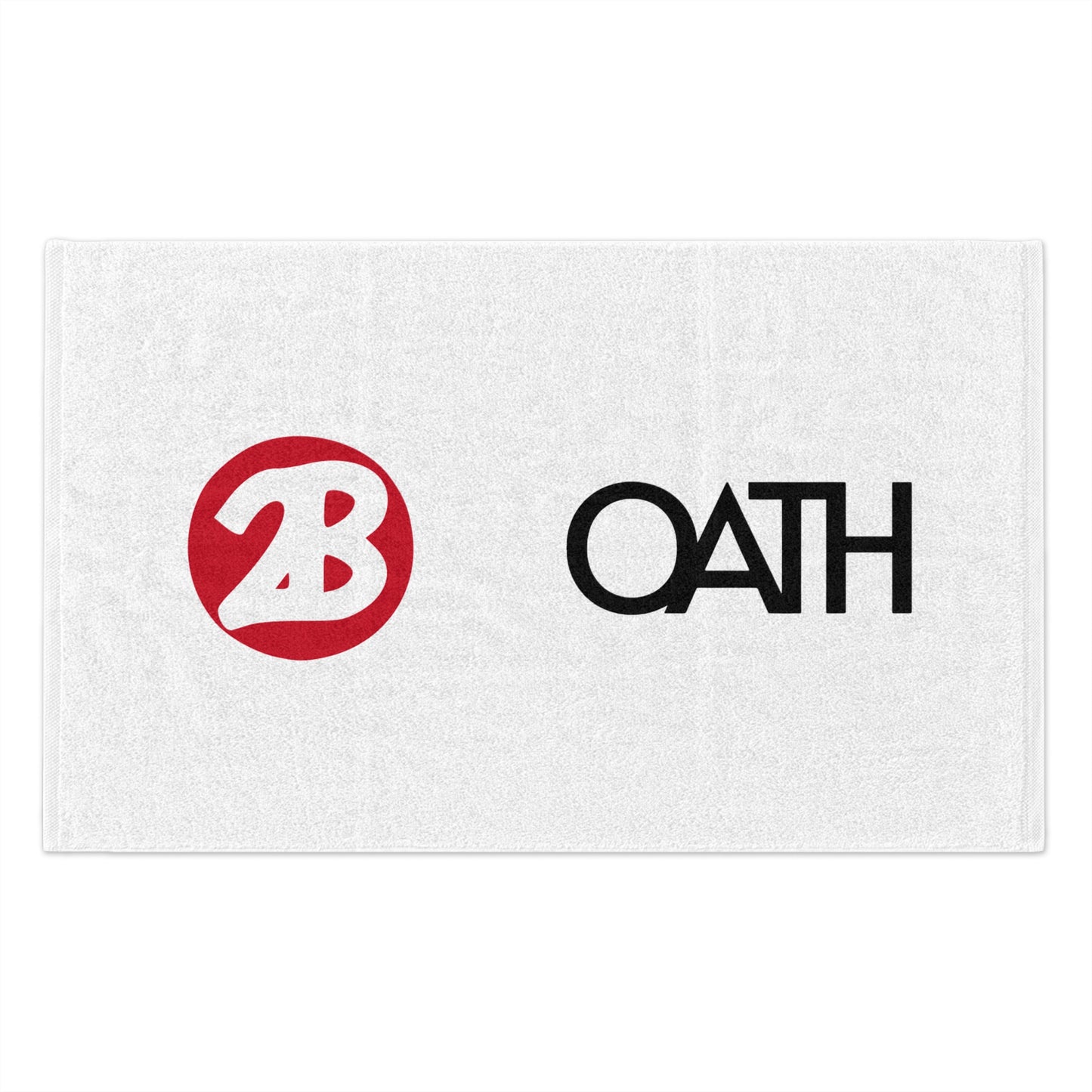 OATH Rally Towel, 11x18 whtdsc