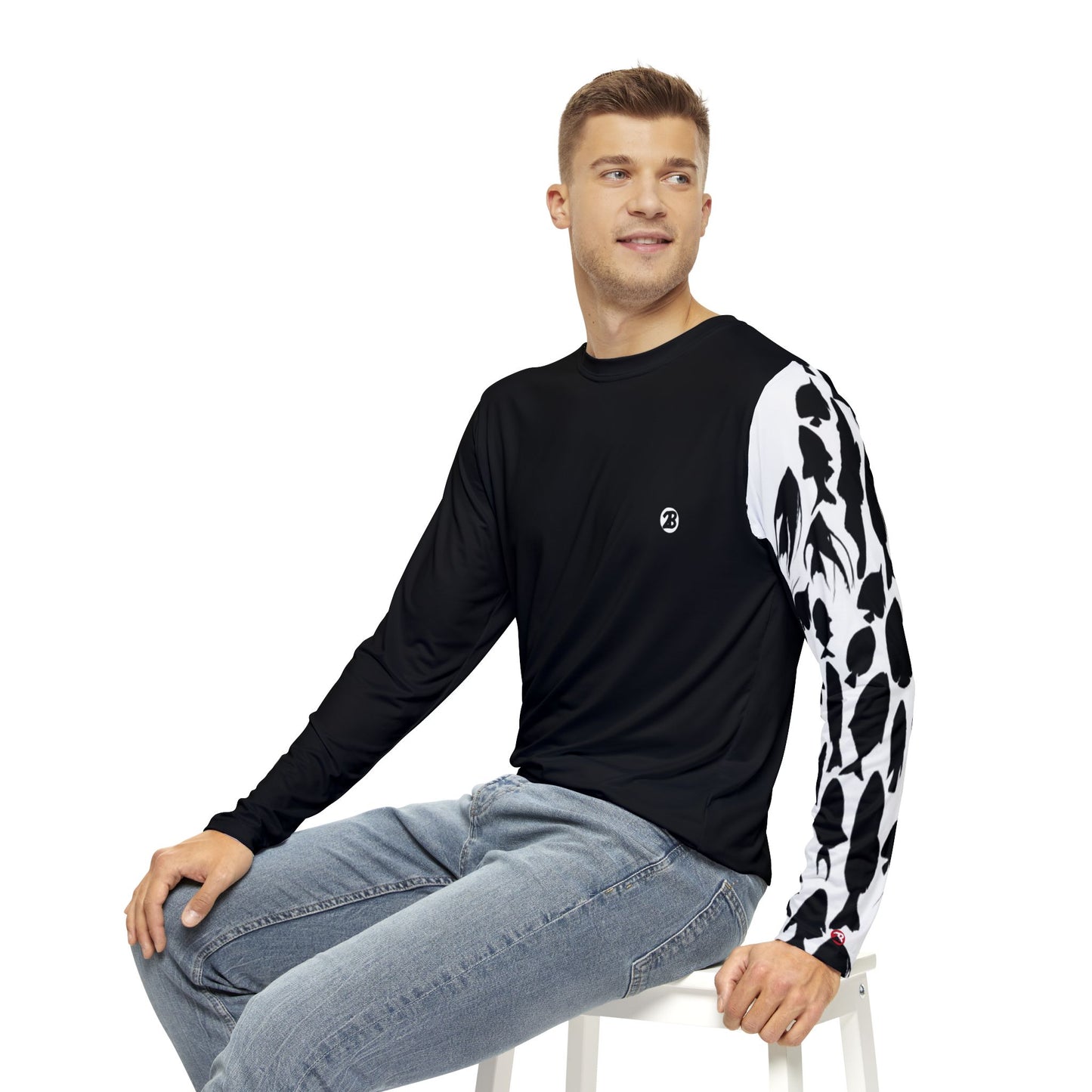 OATH Men's Long Sleeve Shirt BLKFISH