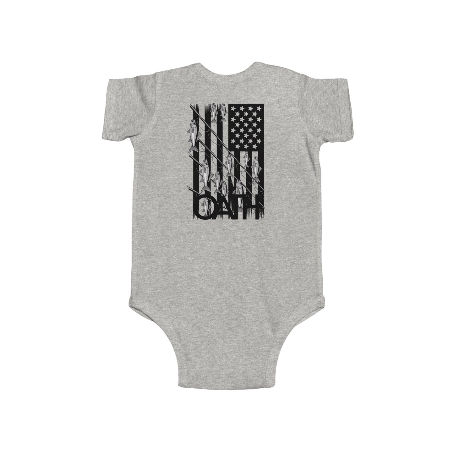 OATH Infant bodysuit Flag