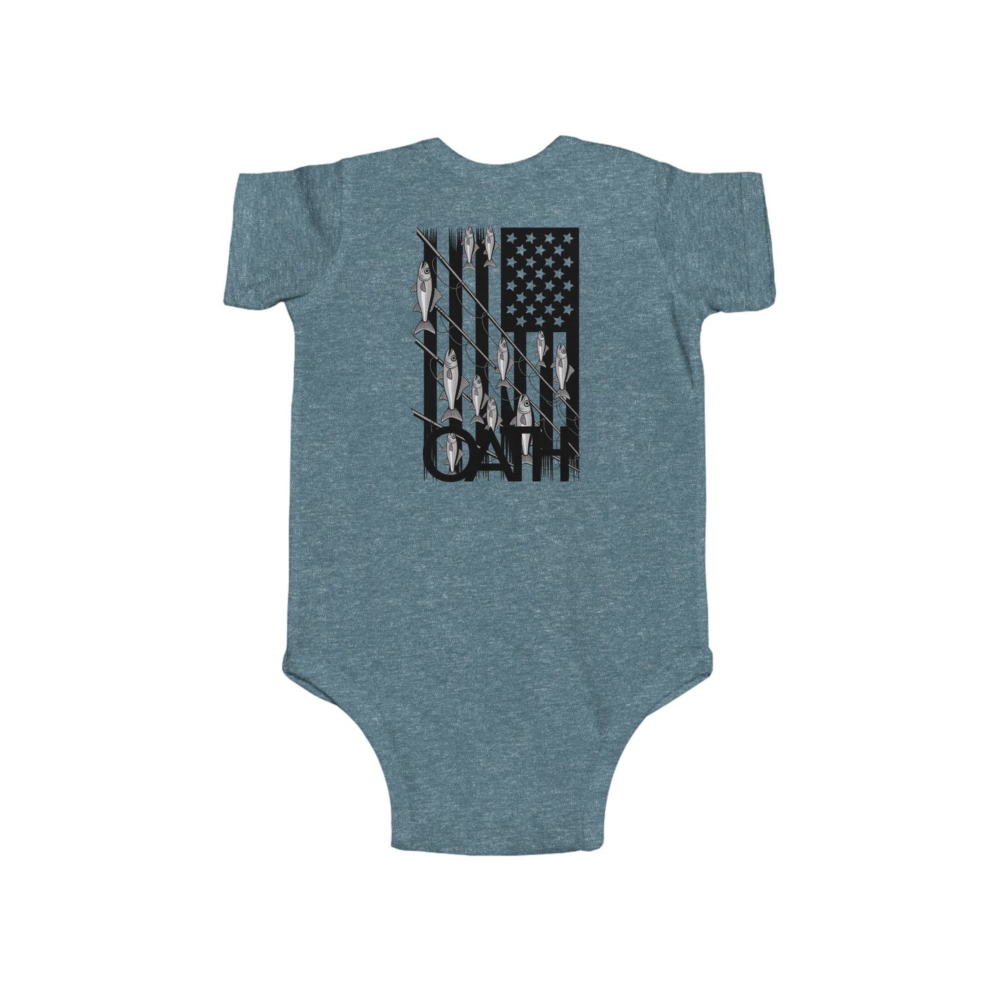 OATH Infant bodysuit Flag