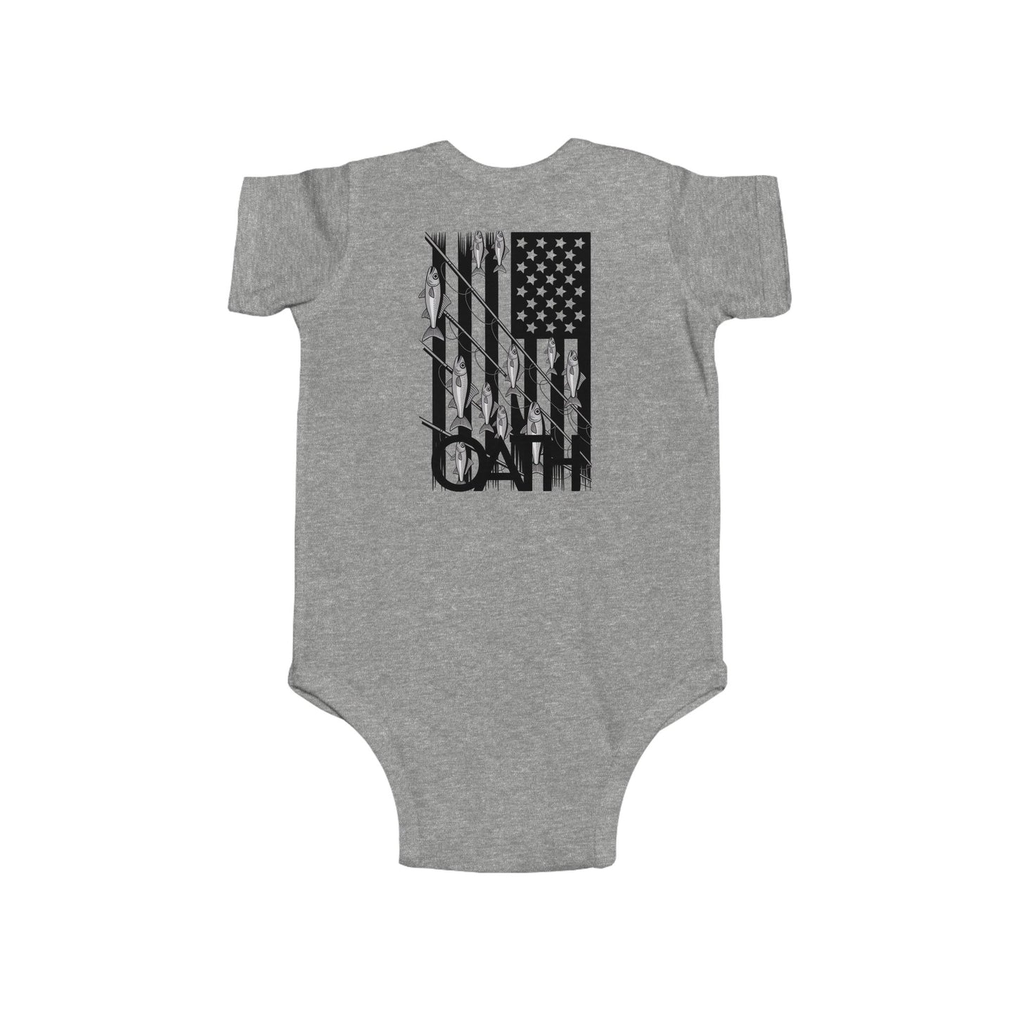 OATH Infant bodysuit Flag