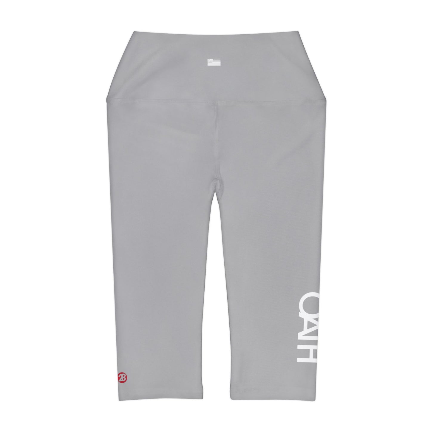 OATH Yoga Capri Leggings LHTGRY