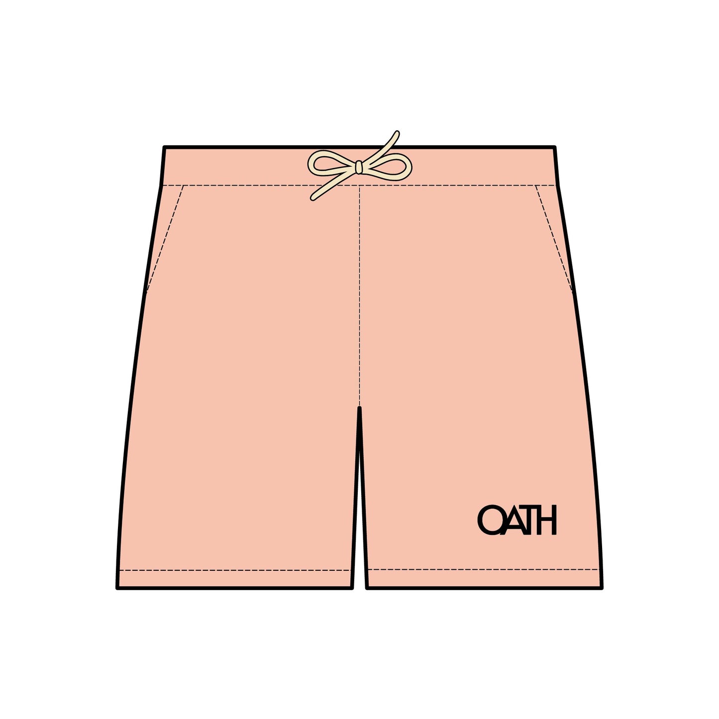 Unisex Lightweight Fleece Sweat Shorts - Cozy Comfort with OATH Logo