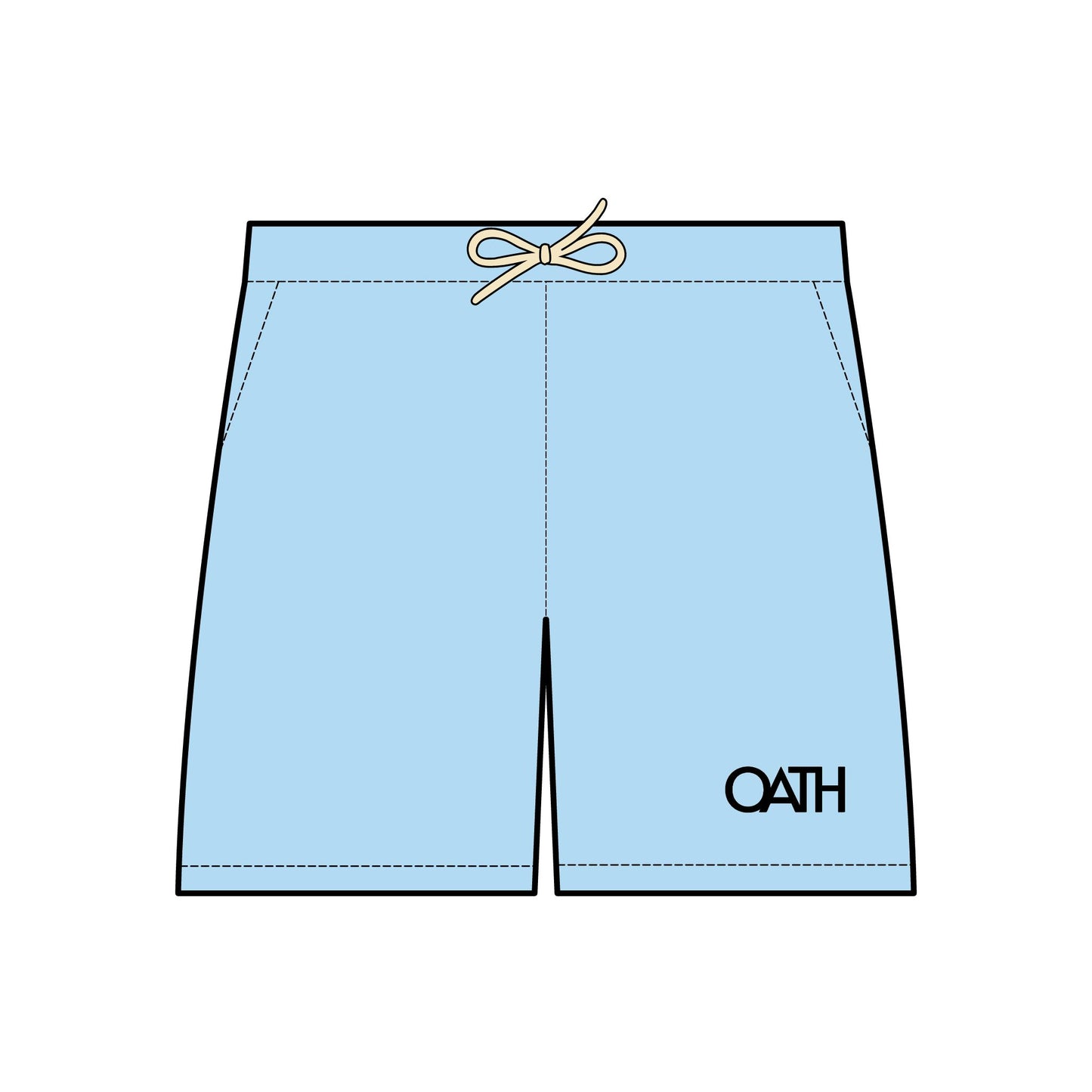 Unisex Lightweight Fleece Sweat Shorts - Cozy Comfort with OATH Logo