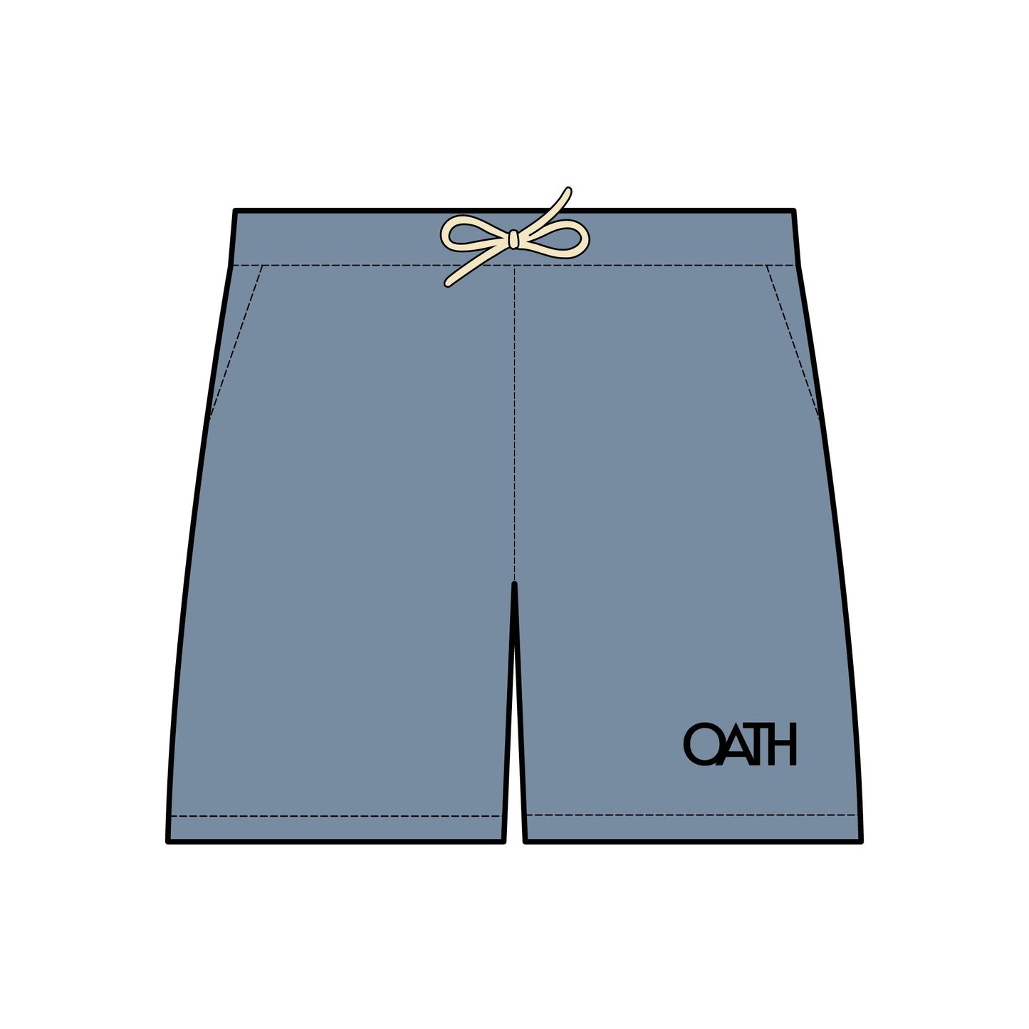 Unisex Lightweight Fleece Sweat Shorts - Cozy Comfort with OATH Logo